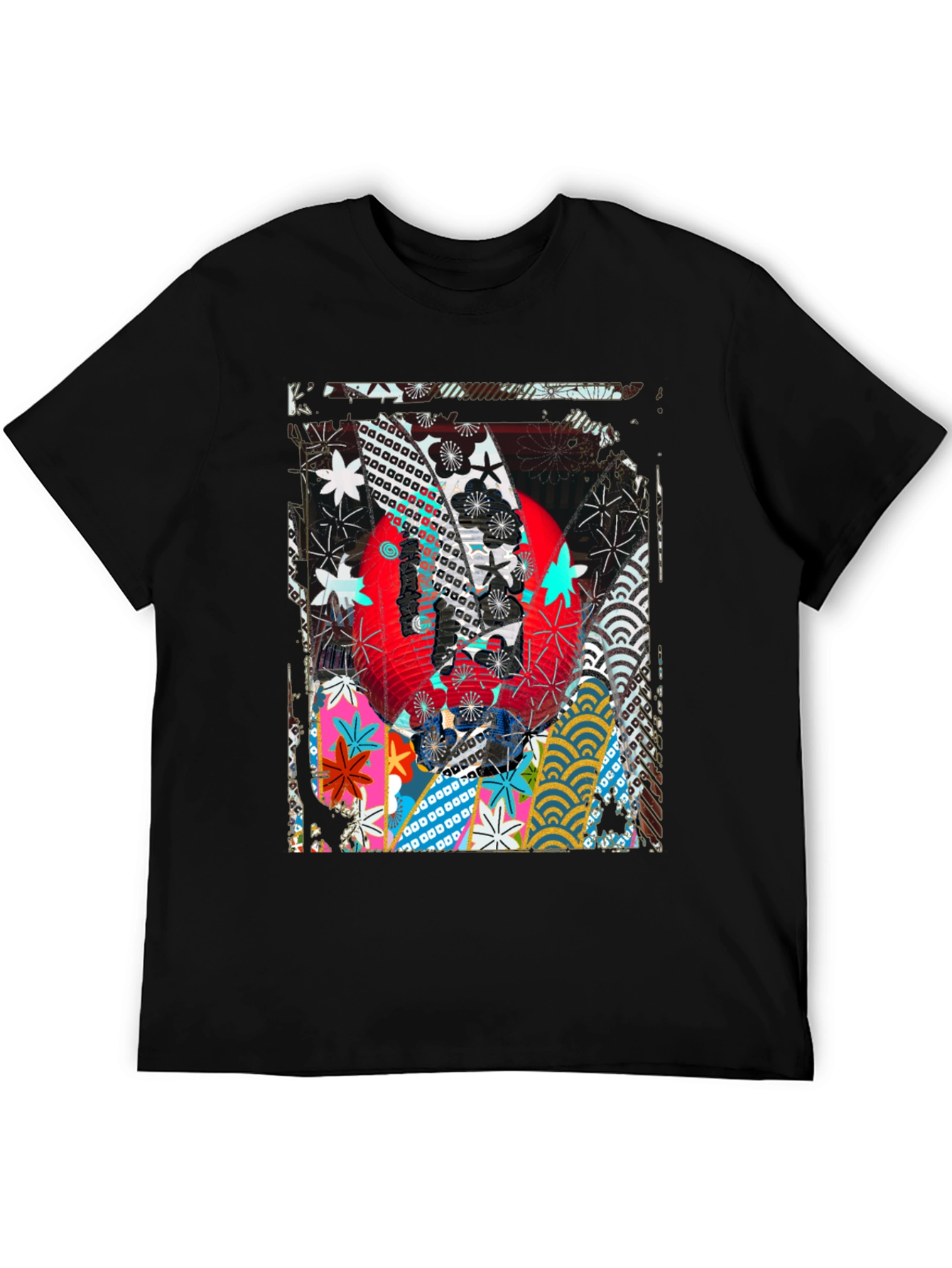 Abstract Graphic Print T-Shirt