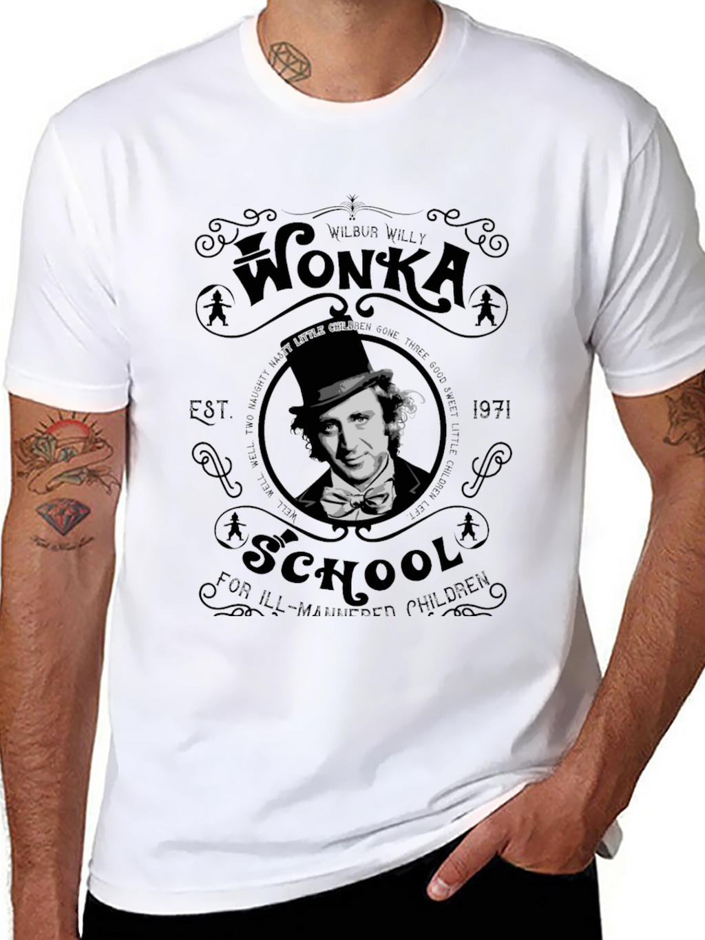 Wonka School T-Shirt - Retro Movie Tee