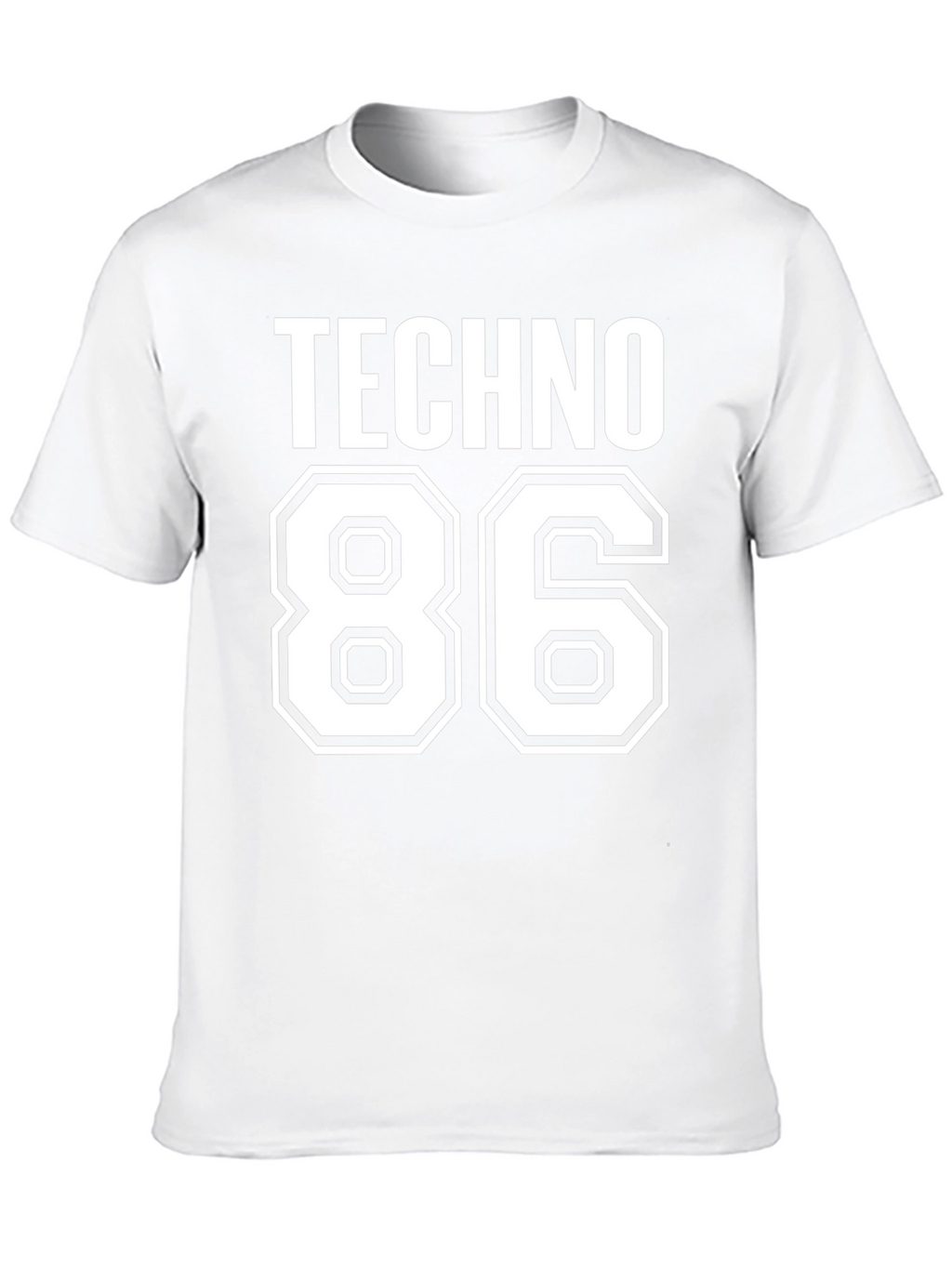 Techno 86 Graphic T-Shirt - Black
