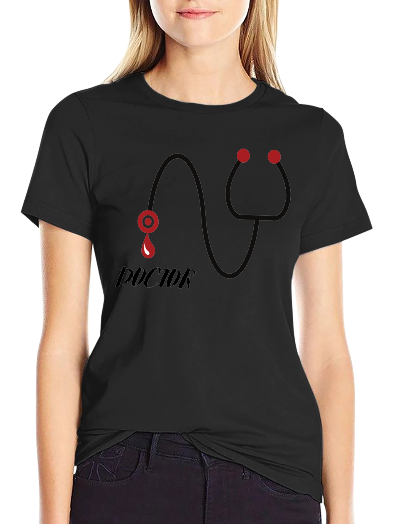 Doctor Stethoscope Graphic T-Shirt
