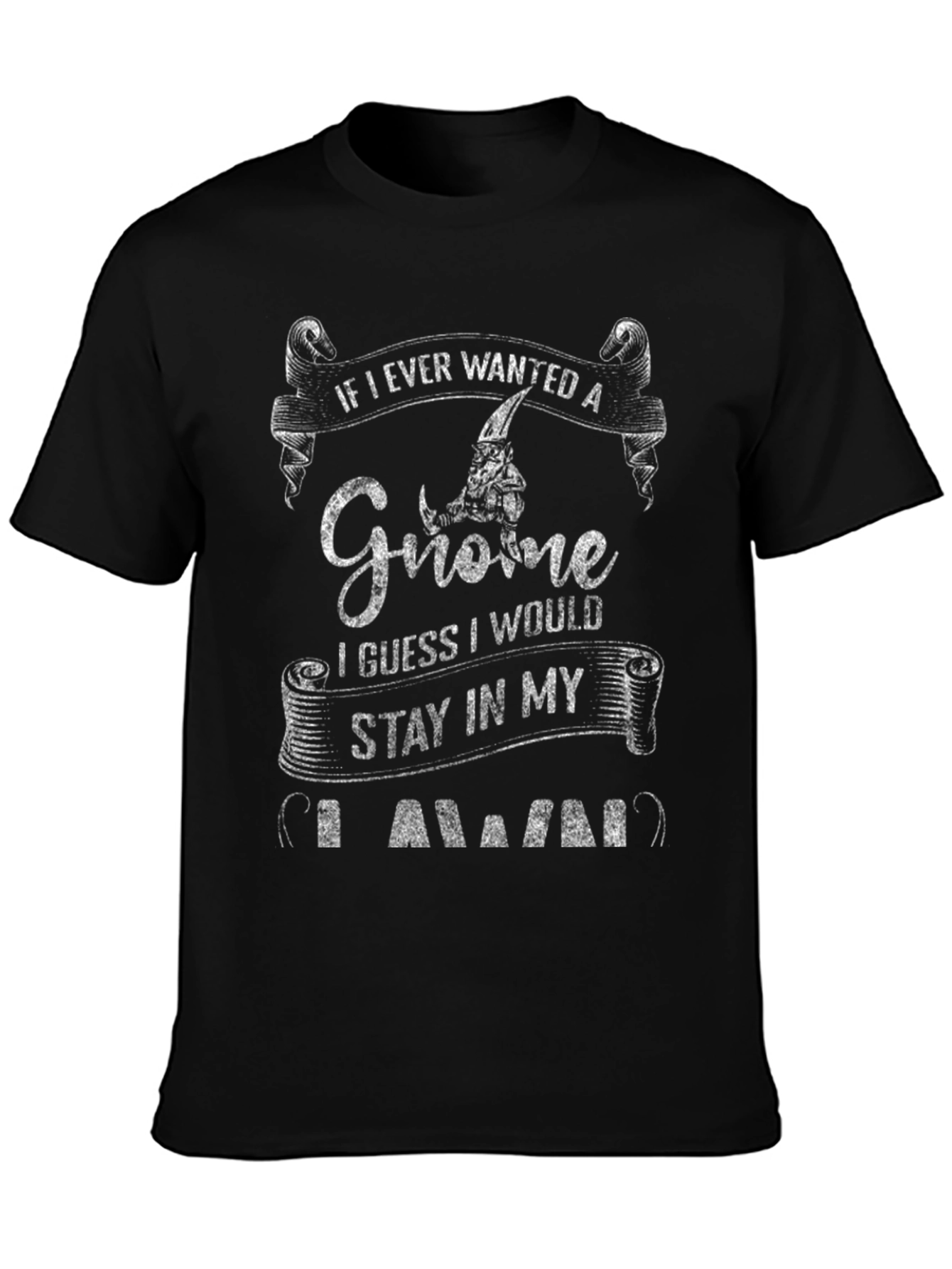Gnome Lover Graphic T-Shirt Funny Novelty Tee