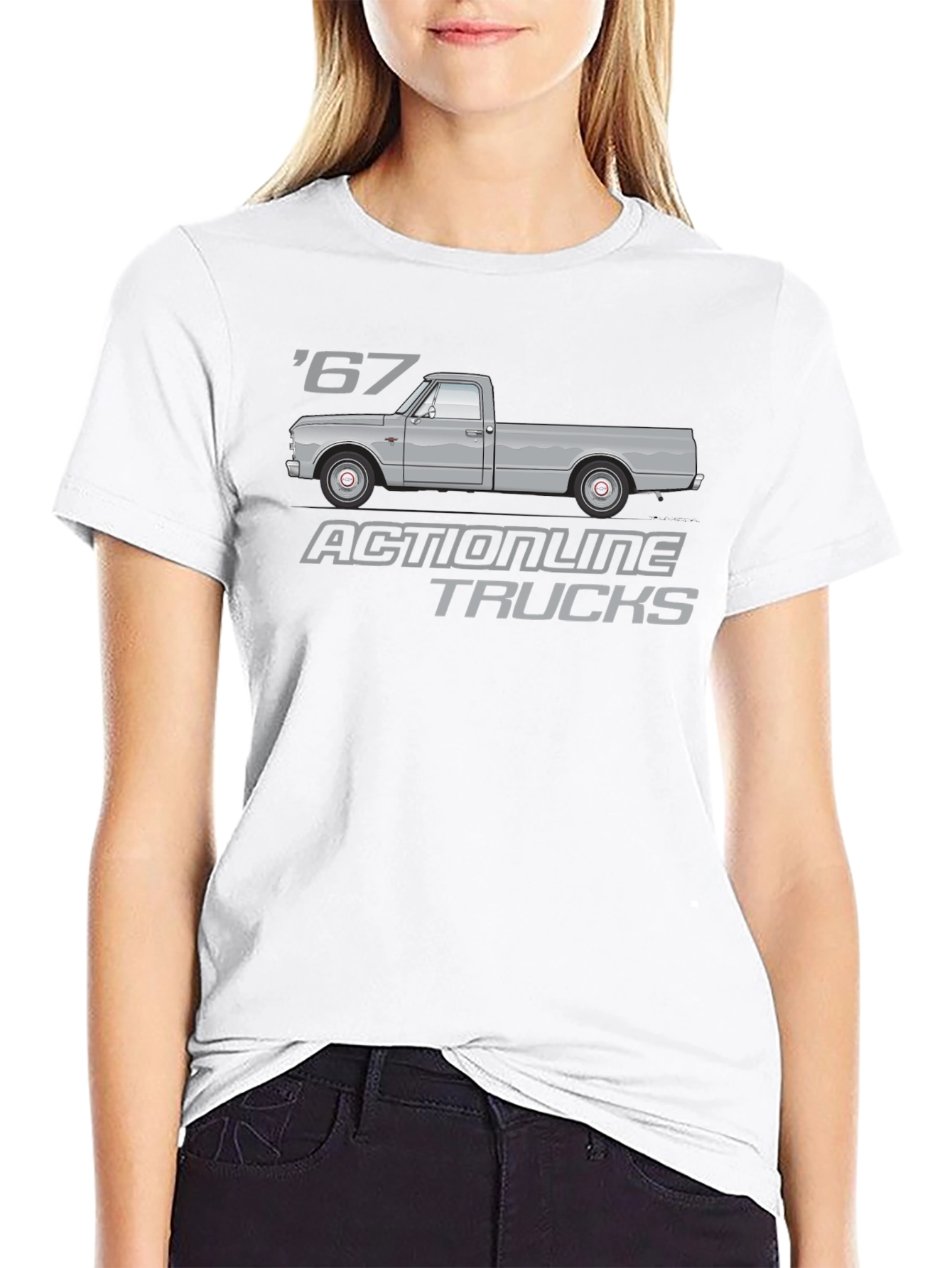 Actionline Trucks 67 Graphic Tee - Black