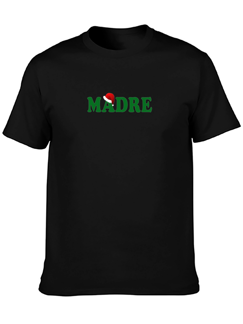 Madre Santa Hat Holiday T-Shirt