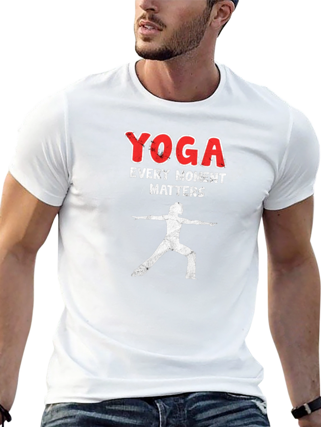 Yoga Every Moment Matters Graphic T-Shirt