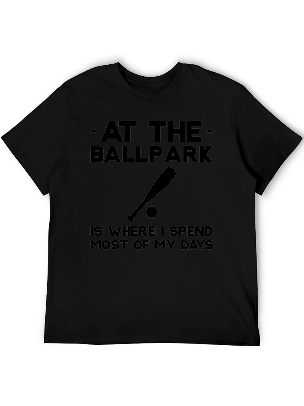At the Ballpark Graphic Tee - Baseball Fan Shirt