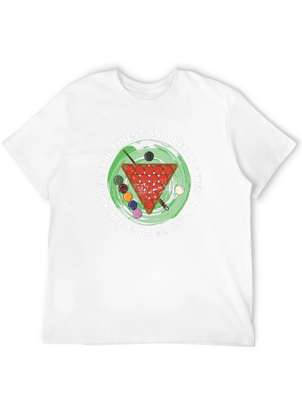 Snooker Player 1972 Birthday T-Shirt