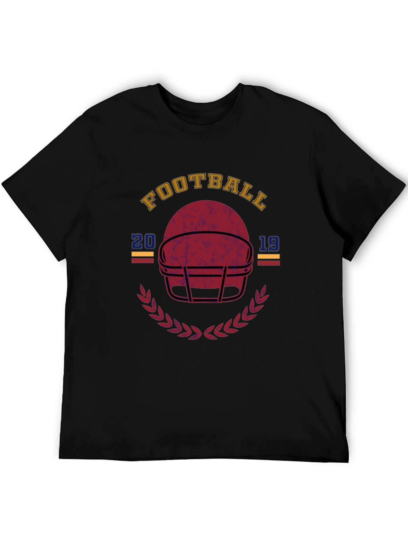 Vintage Football Helmet Graphic T-Shirt