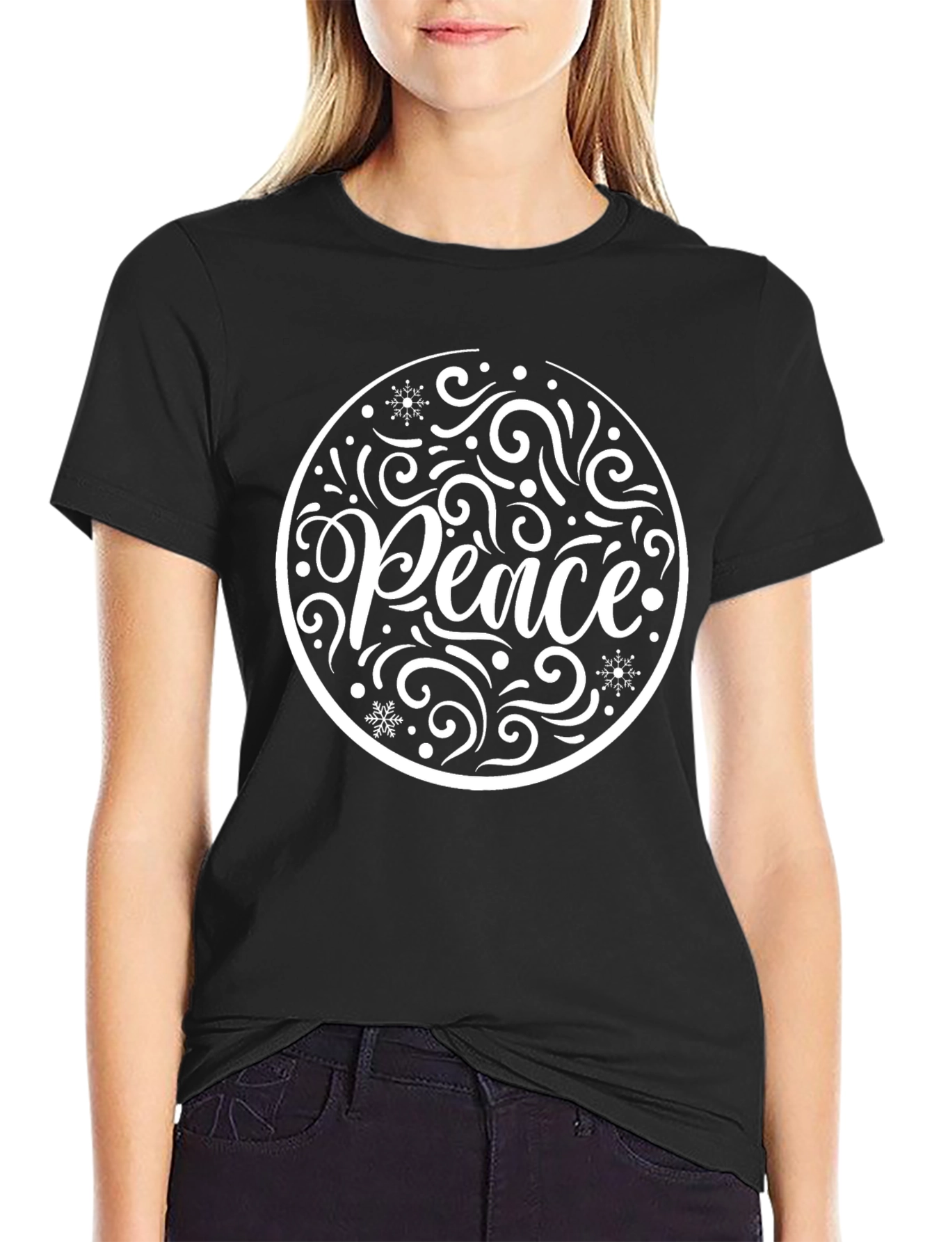 Peace Graphic Tee - Stylish Comfort
