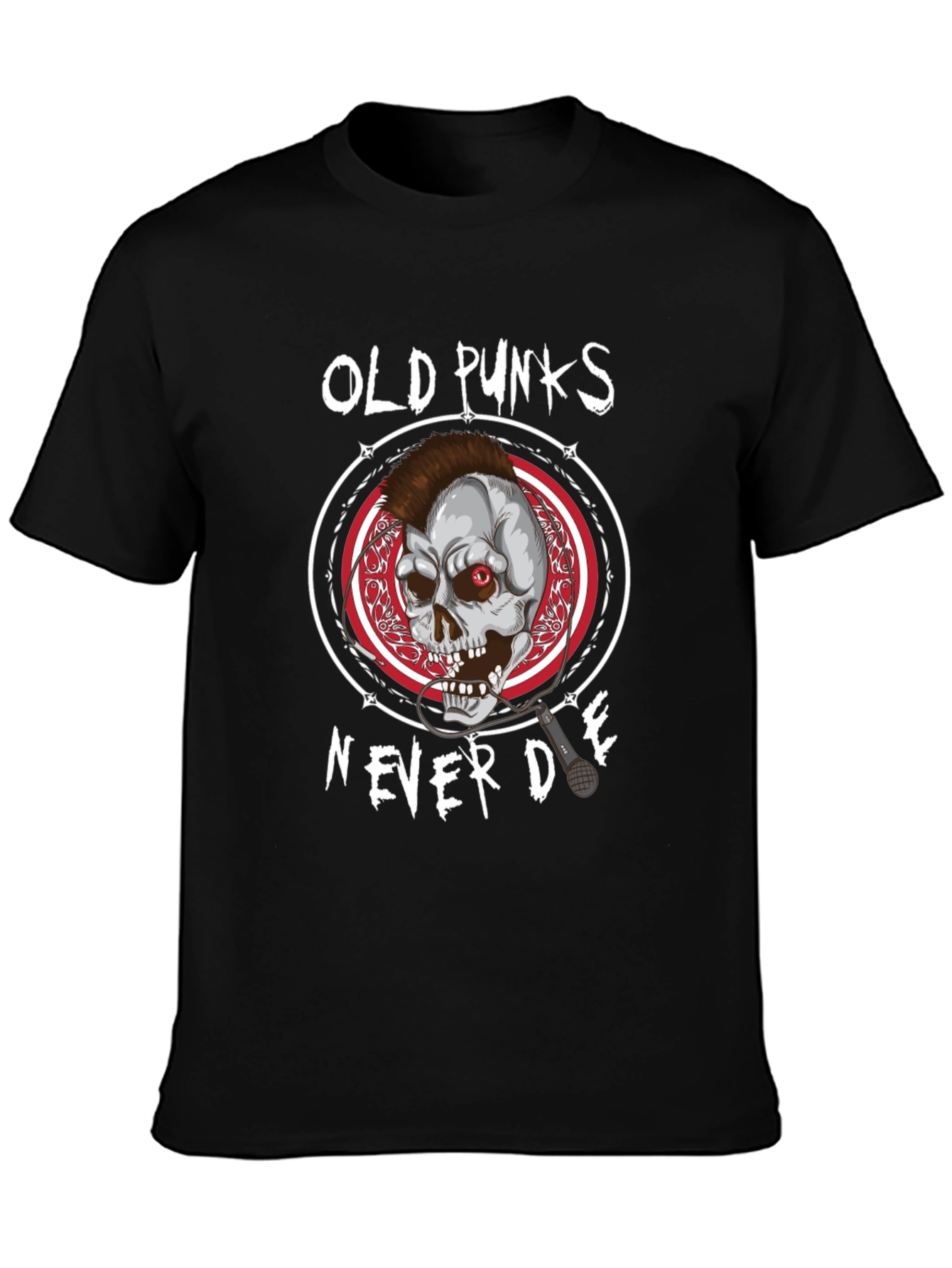 Old Punks Never Die Graphic Tee