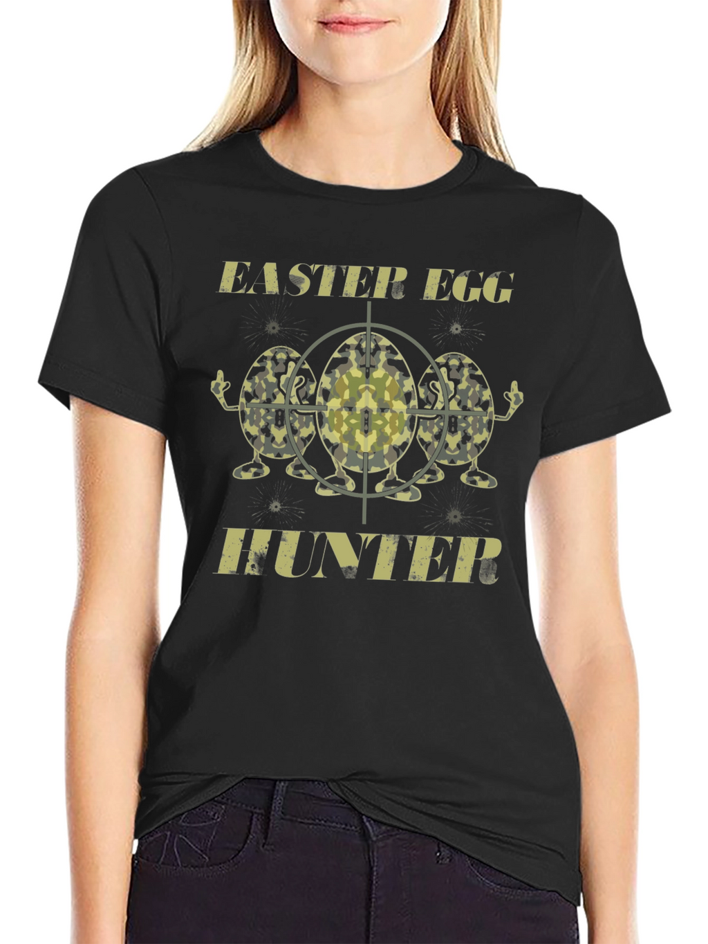 Easter Egg Hunter Camo T-Shirt