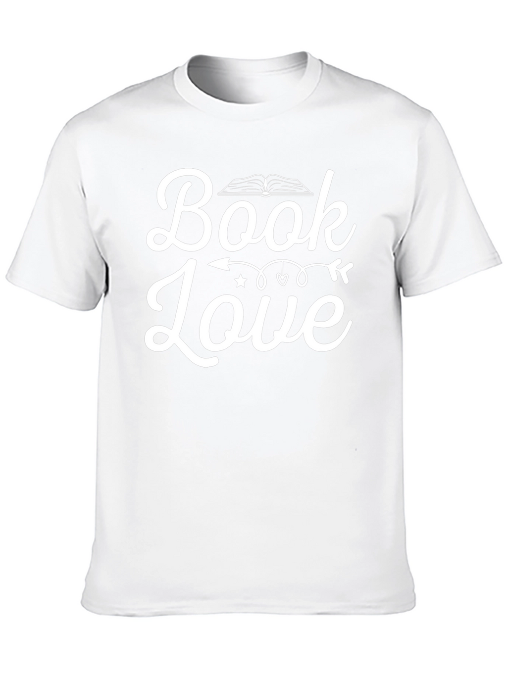 Book Love Black Graphic Tee