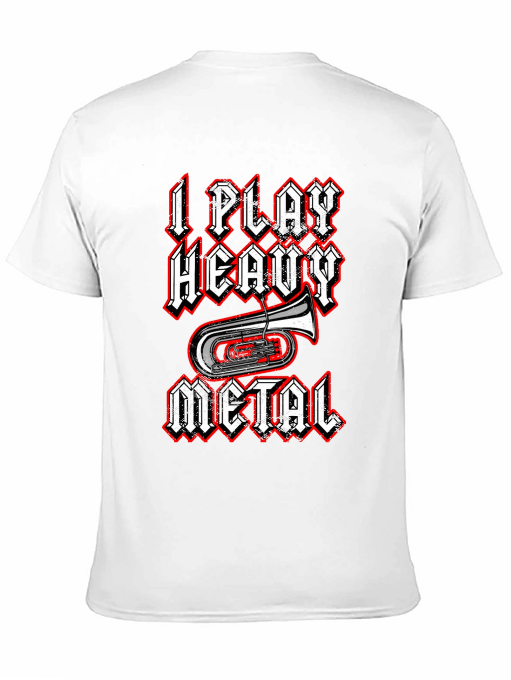 I Play Heavy Metal T-Shirt - Funny Band Tee