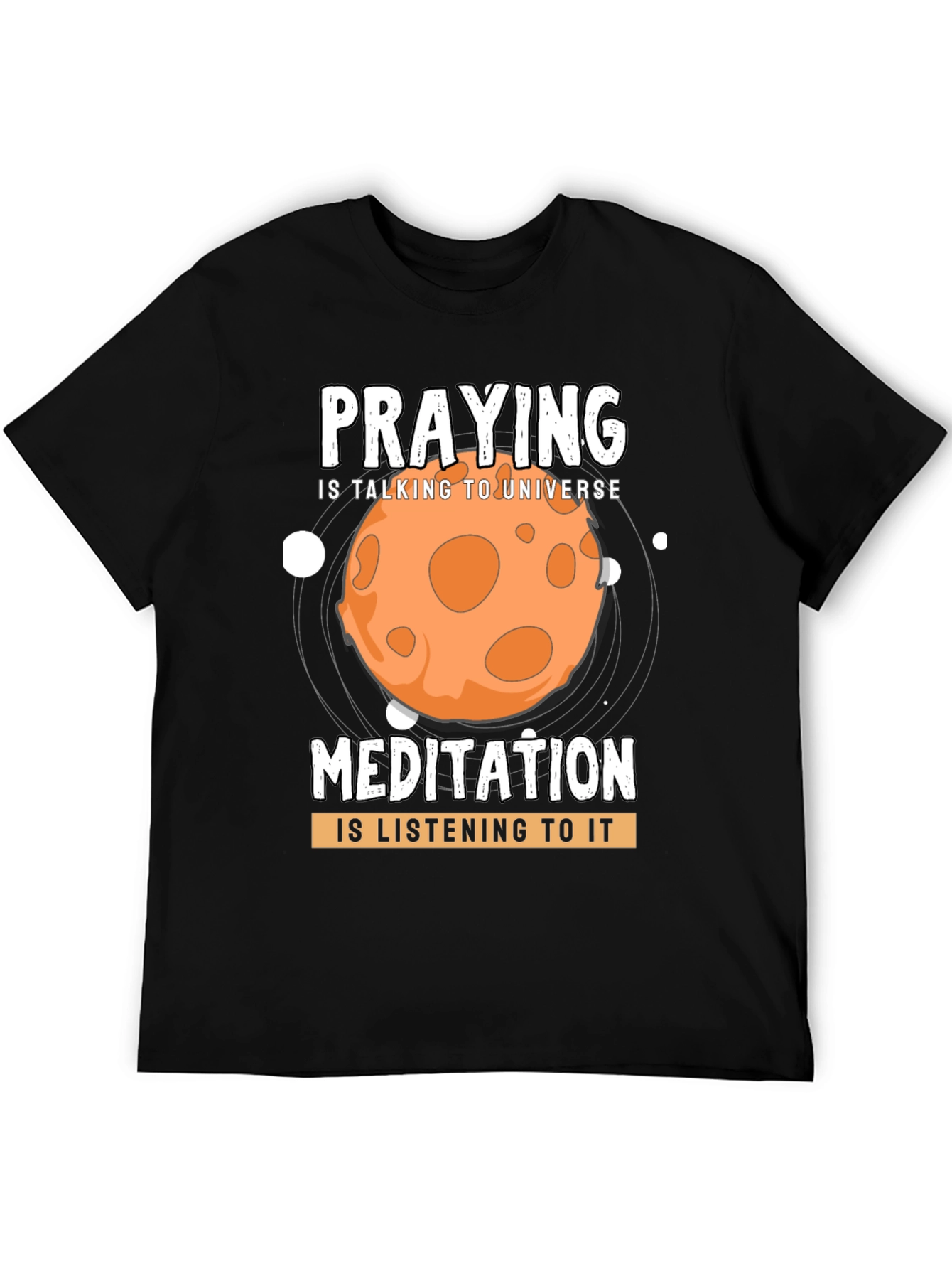 Praying & Meditation Universe T-Shirt