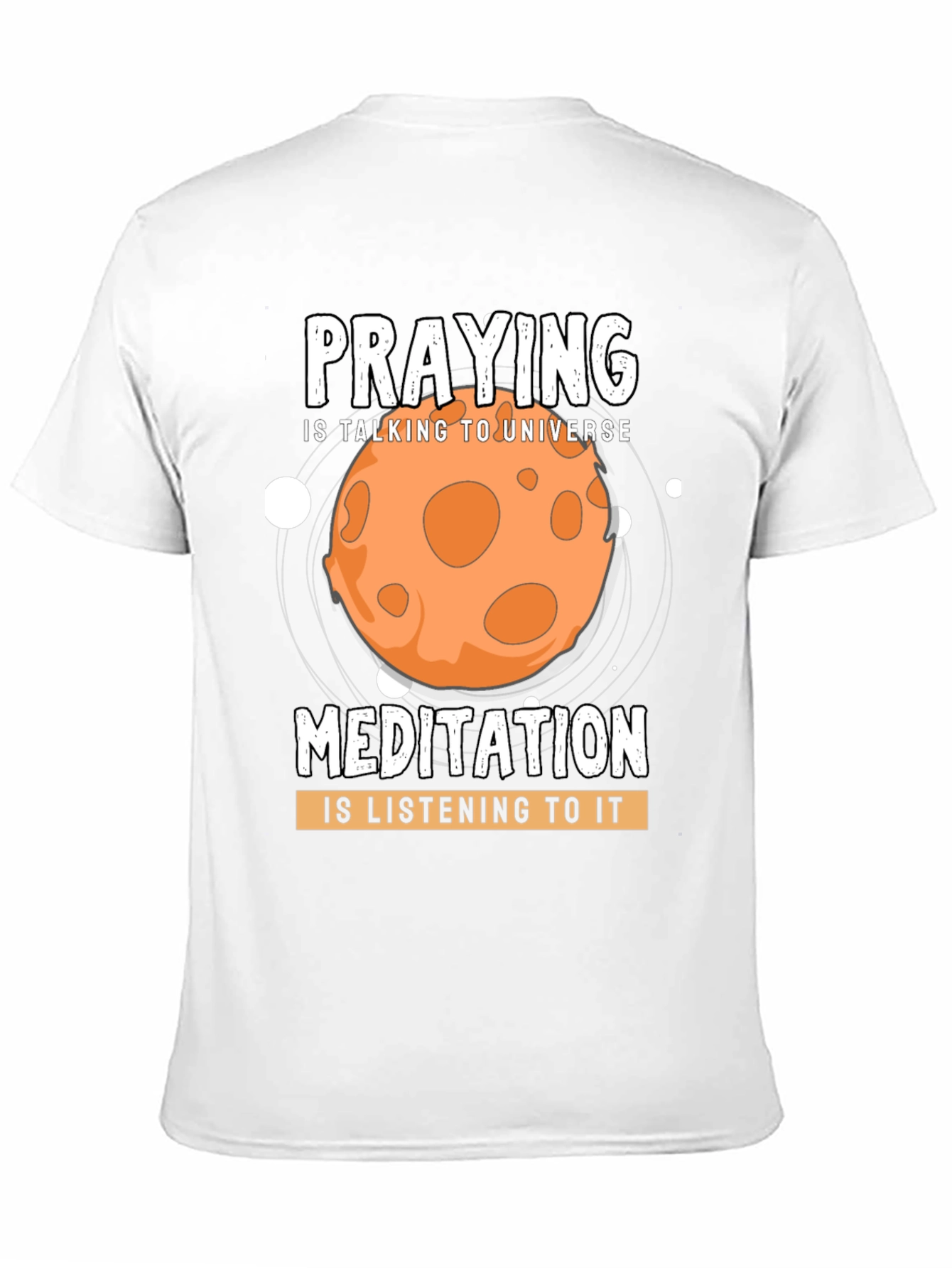 Praying & Meditation Universe T-Shirt