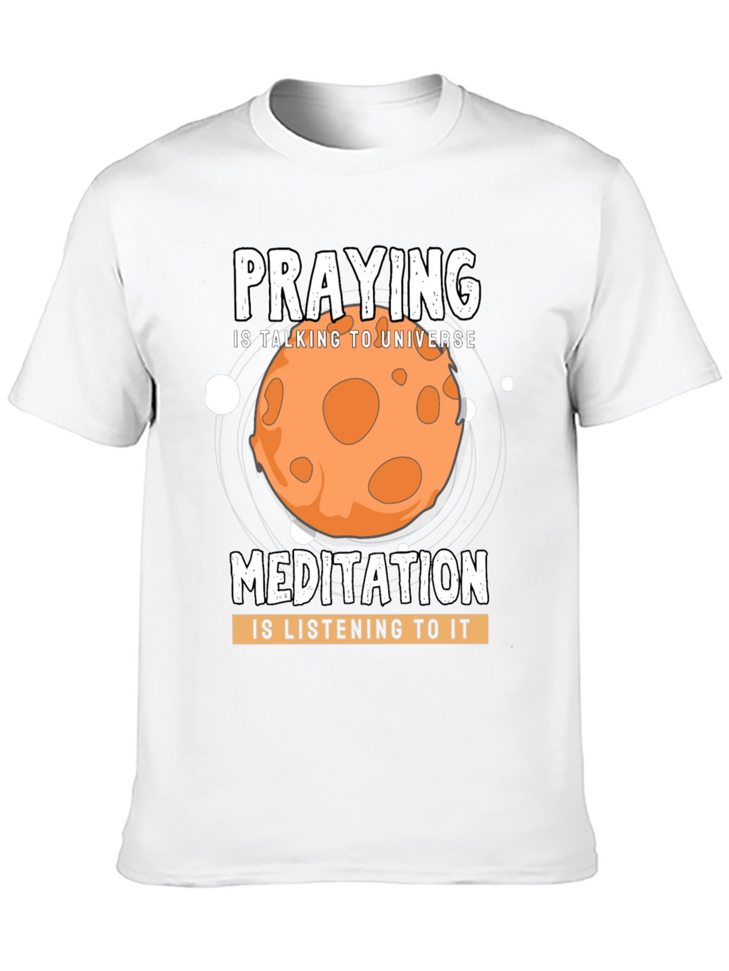 Praying & Meditation Universe T-Shirt