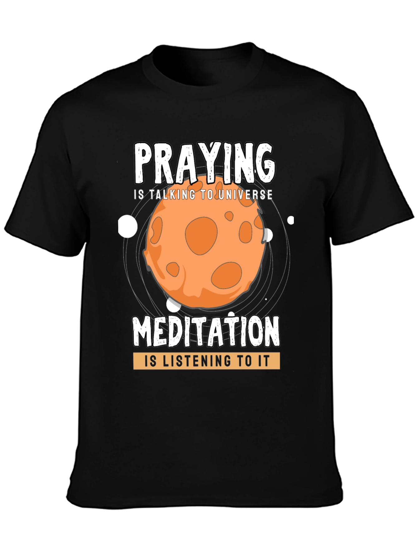 Praying & Meditation Universe T-Shirt