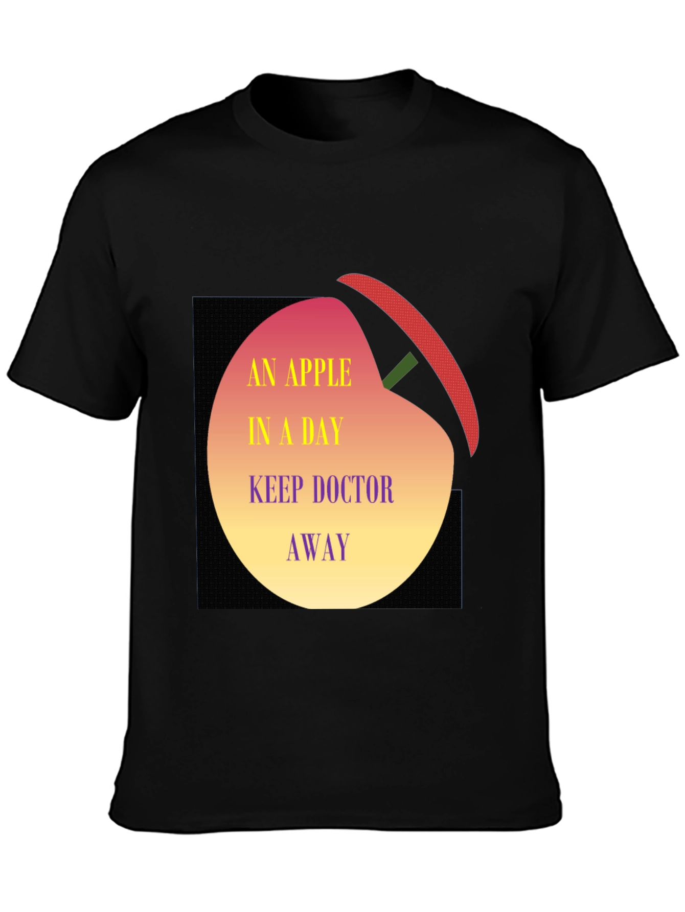 Apple a Day T-Shirt - Doctor Away Graphic Tee