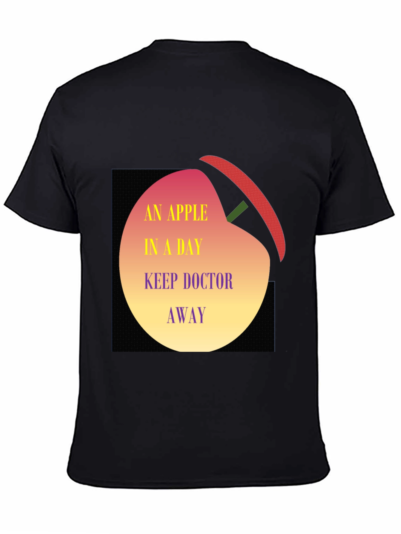 Apple a Day T-Shirt - Doctor Away Graphic Tee