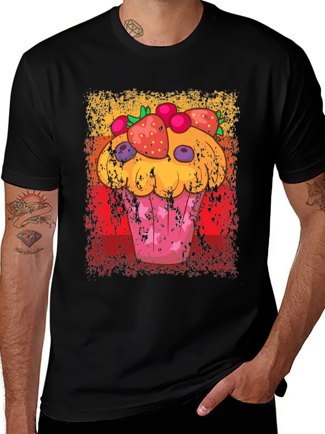 Cupcake Graphic T-Shirt - Sweet Treat Fashion