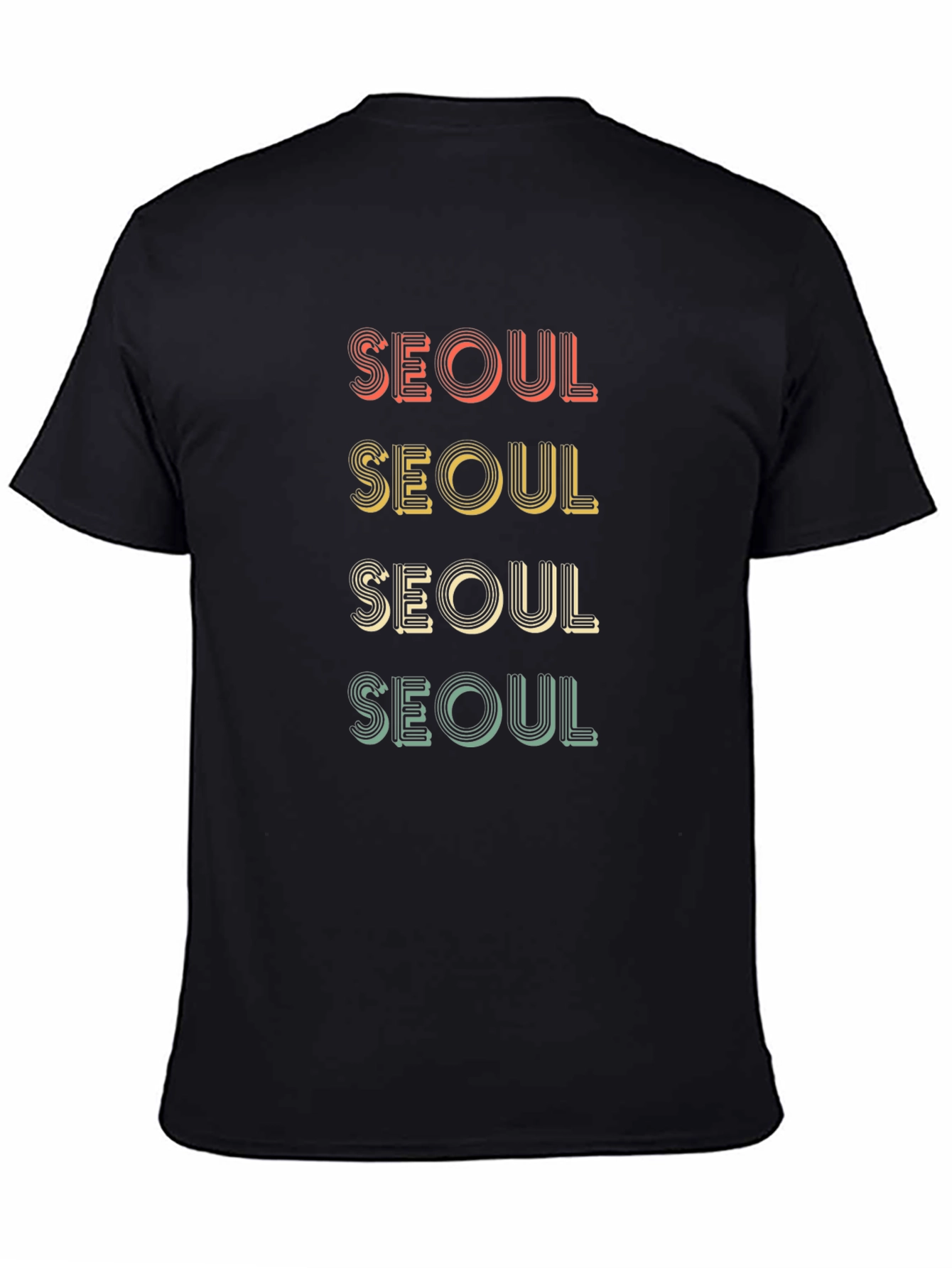 Retro Seoul T-Shirt - Stylish Korean City Pride