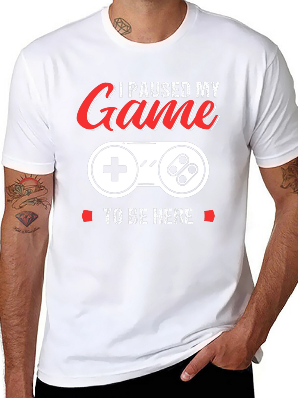I Paused My Game T-Shirt - Gamer Apparel