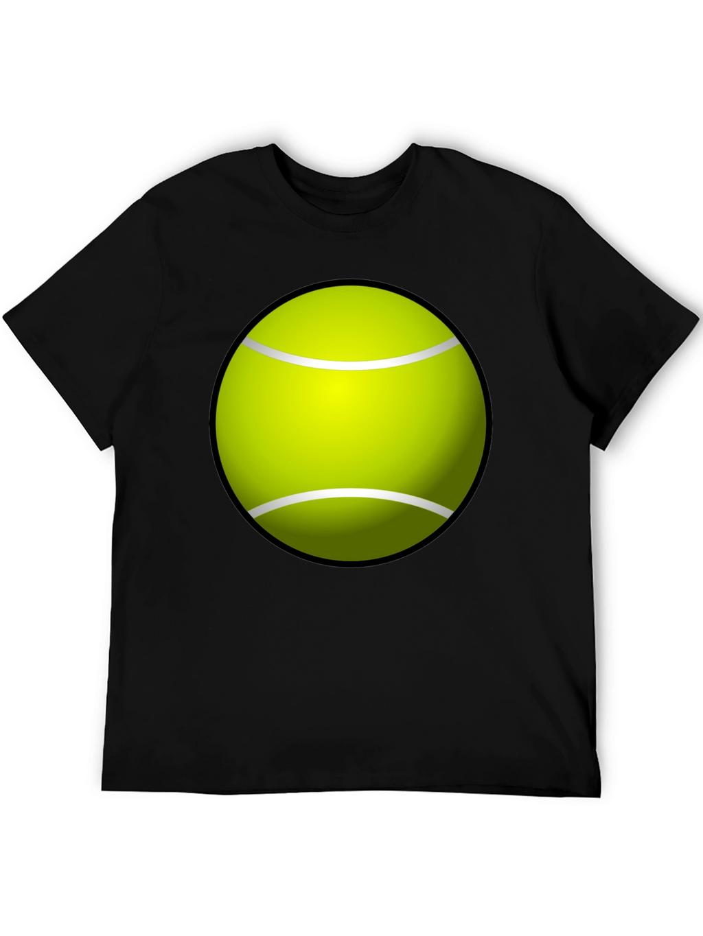 Tennis Ball Graphic Tee - Fun & Casual