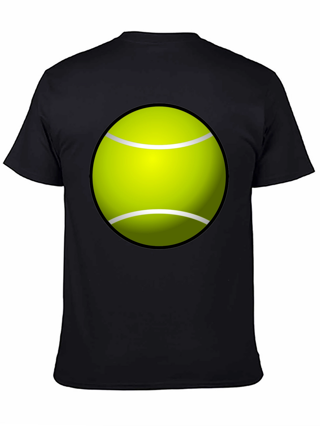 Tennis Ball Graphic Tee - Fun & Casual
