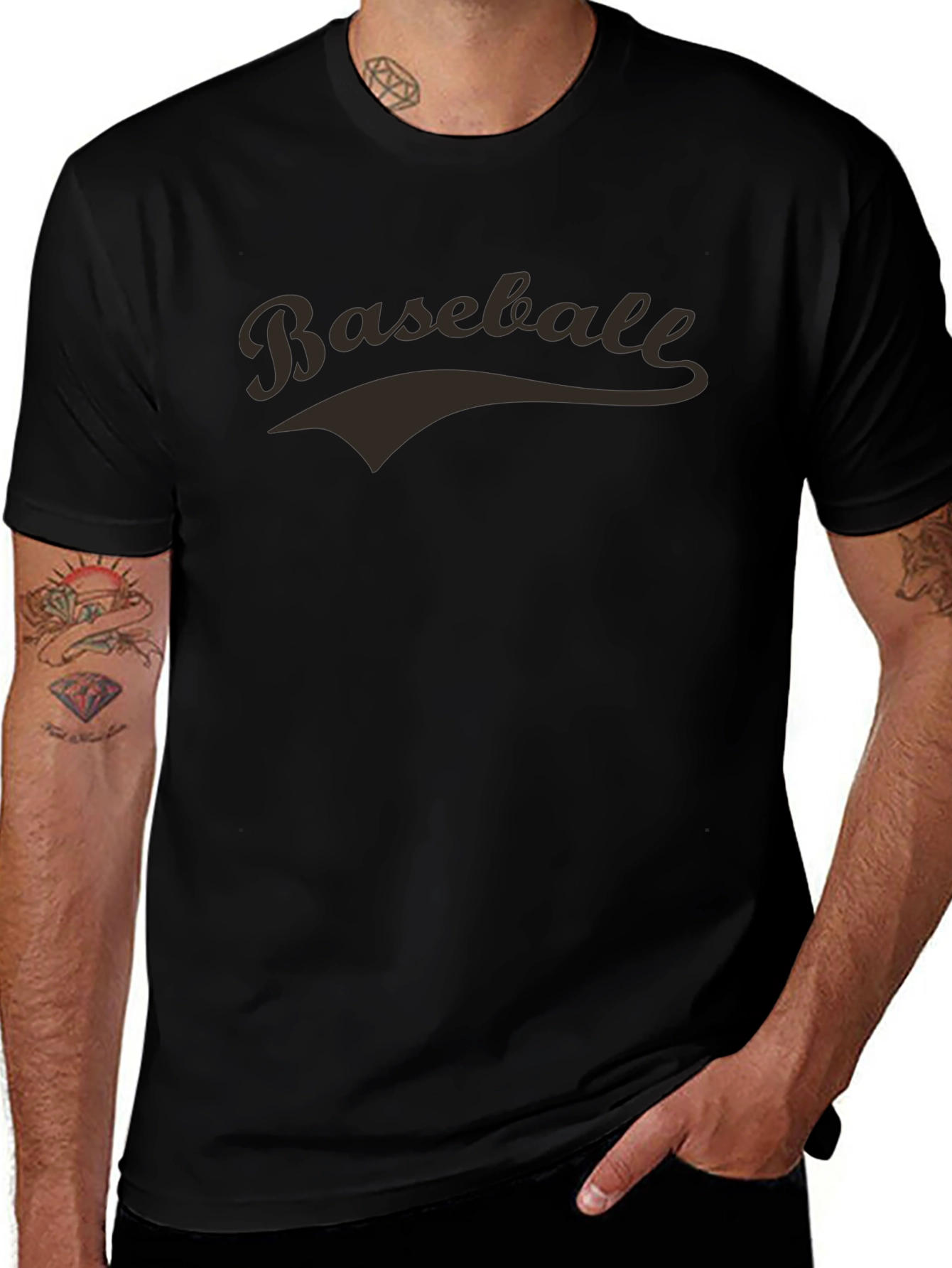 Baseball Graphic T-Shirt - Soft Cotton Tee