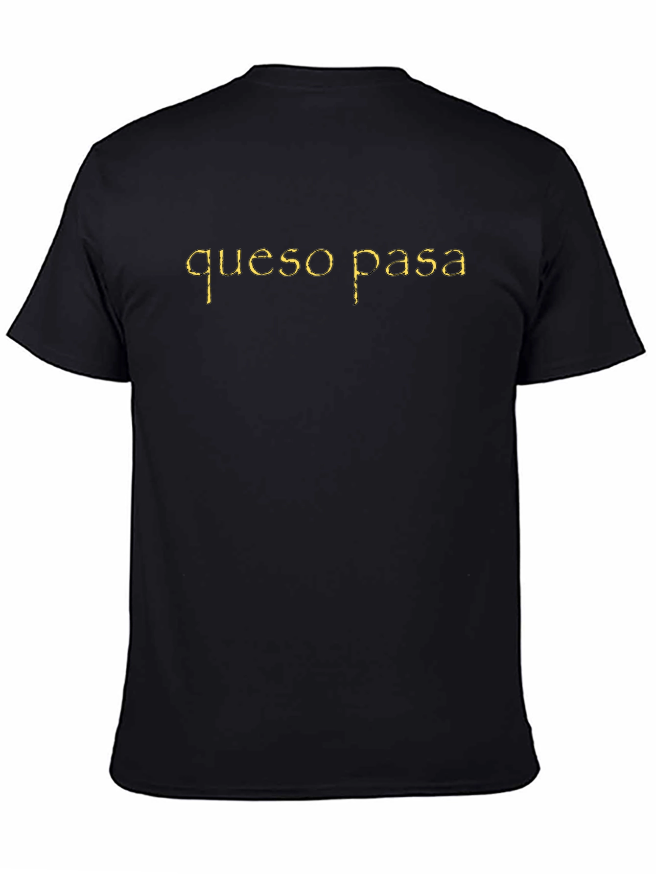 Queso Pasa Graphic Tee - Funny Cheese Pun T-Shirt