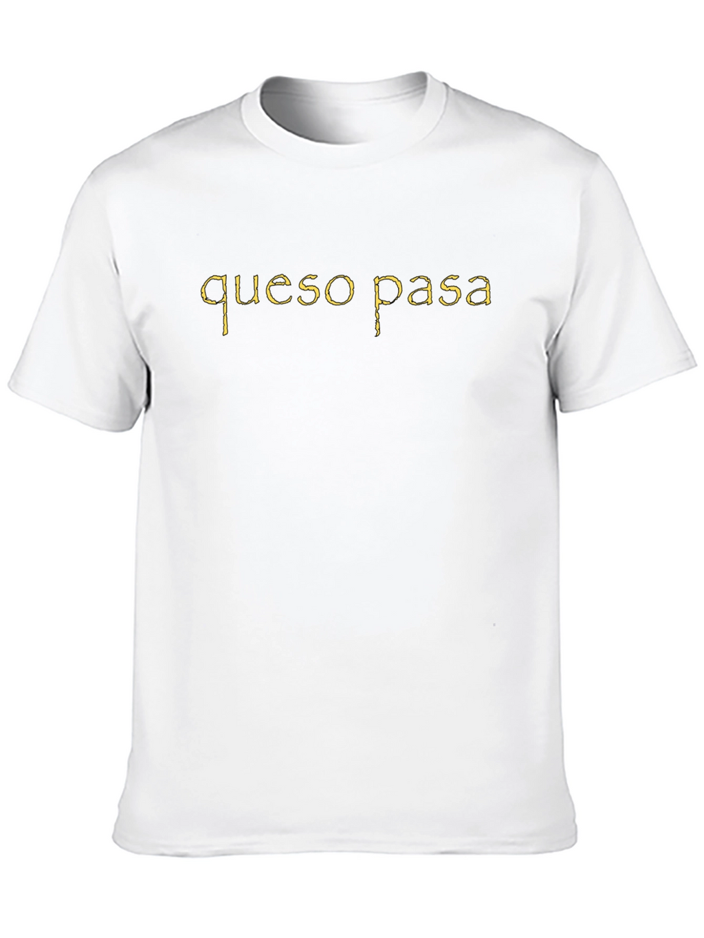 Queso Pasa Graphic Tee - Funny Cheese Pun T-Shirt