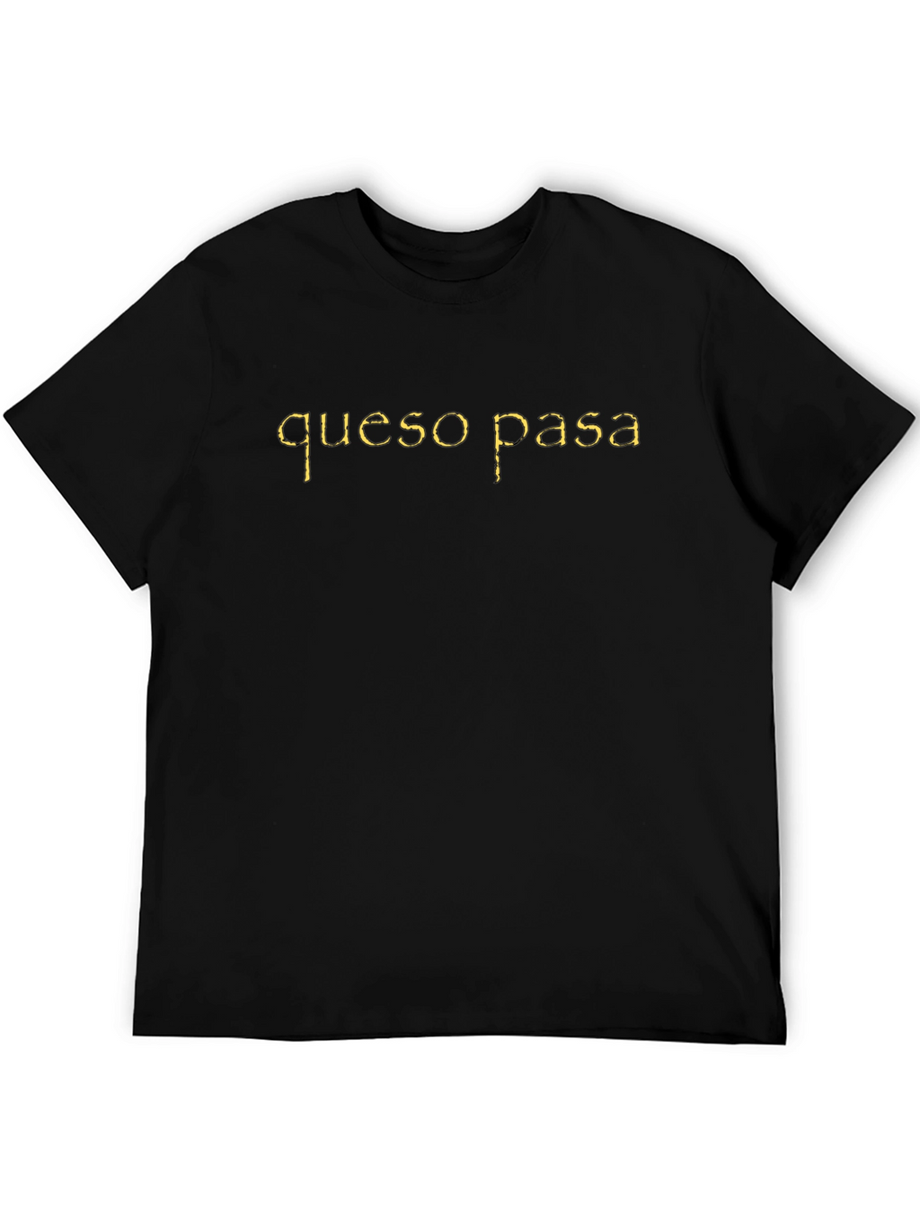 Queso Pasa Graphic Tee - Funny Cheese Pun T-Shirt