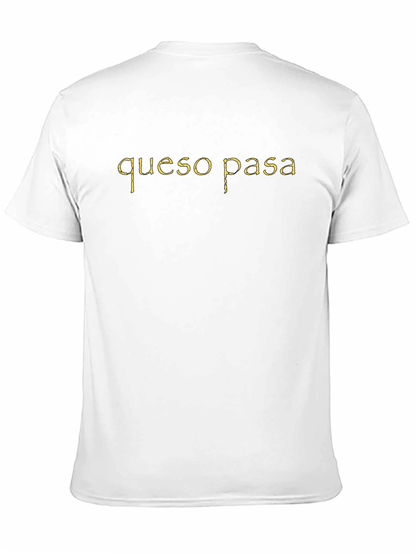 Queso Pasa Graphic Tee - Funny Cheese Pun T-Shirt