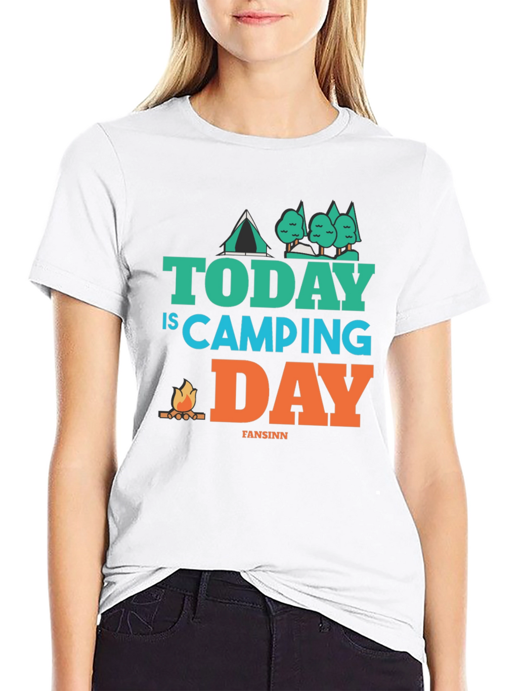 Camping Day Graphic Tee