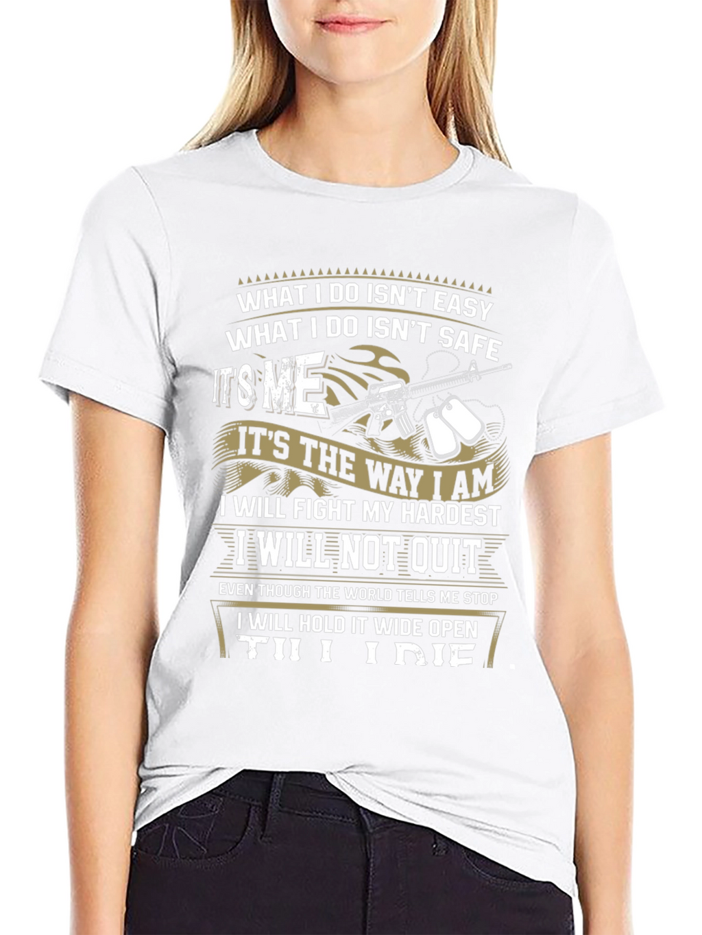 Patriotic Till I Die Graphic T-Shirt