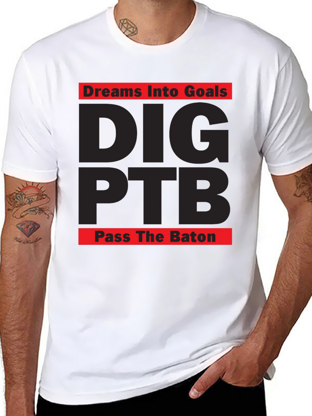 Dreams Into Goals Graphic Tee