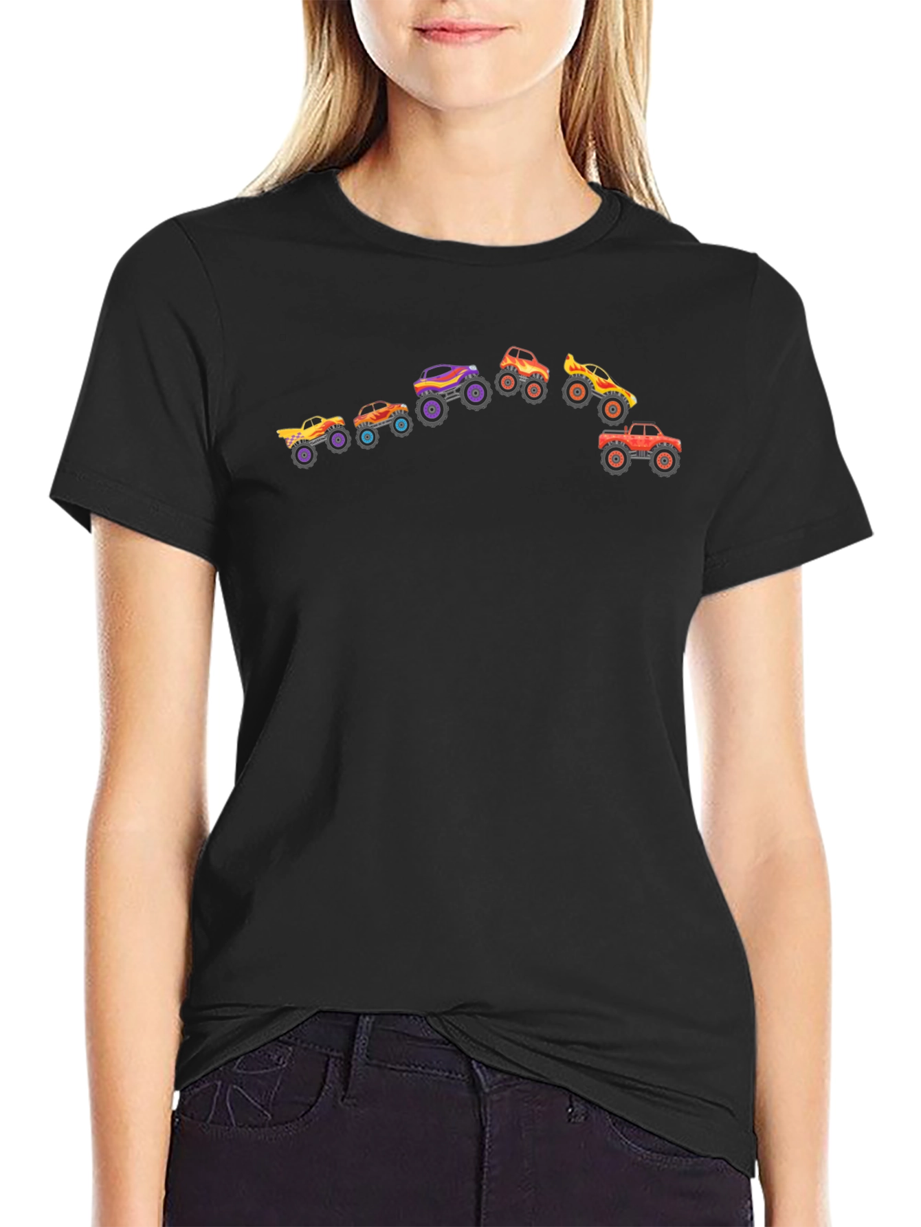 Monster Truck Lineup Tee