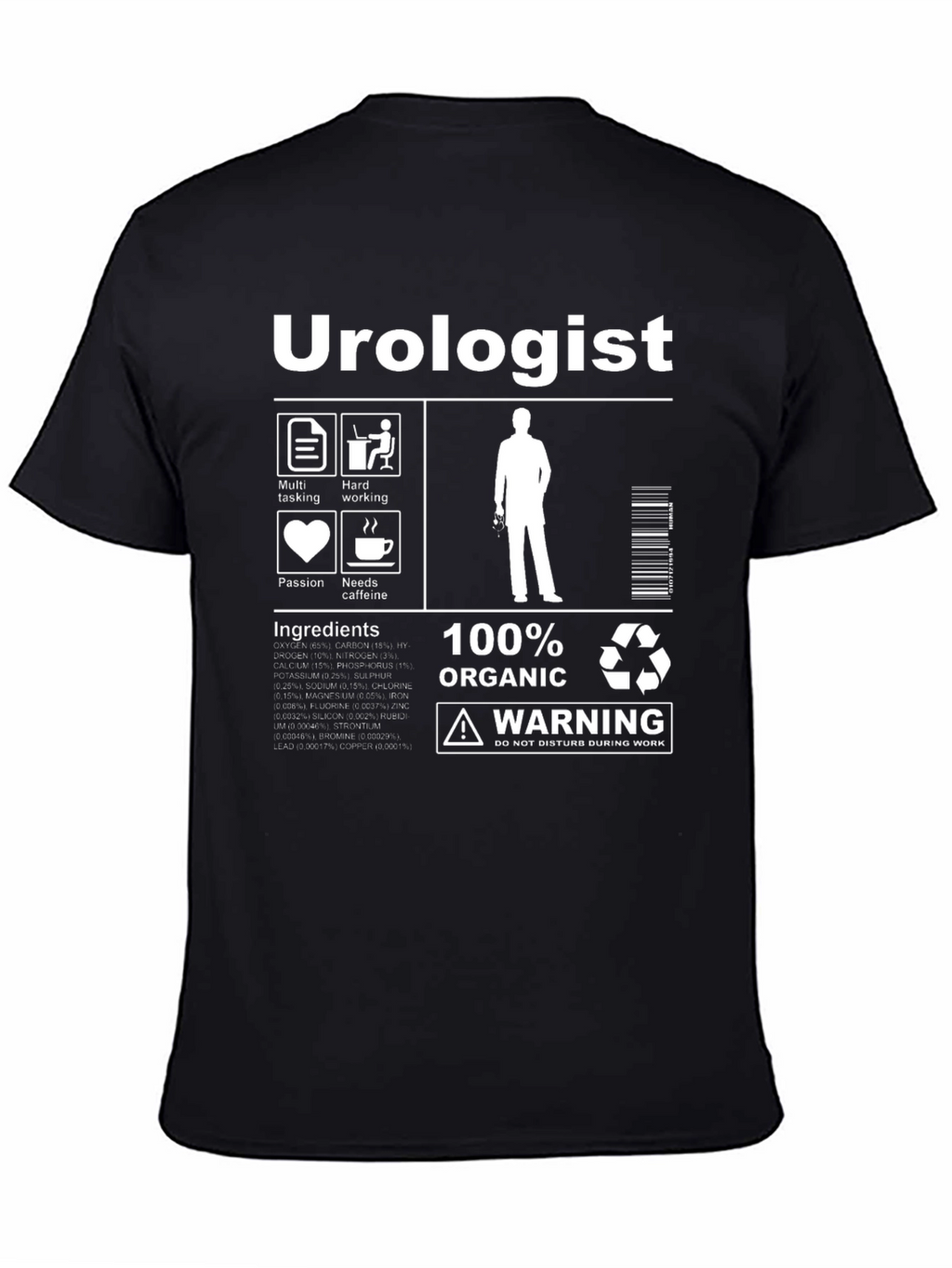 Urologist Organic Ingredients T-Shirt
