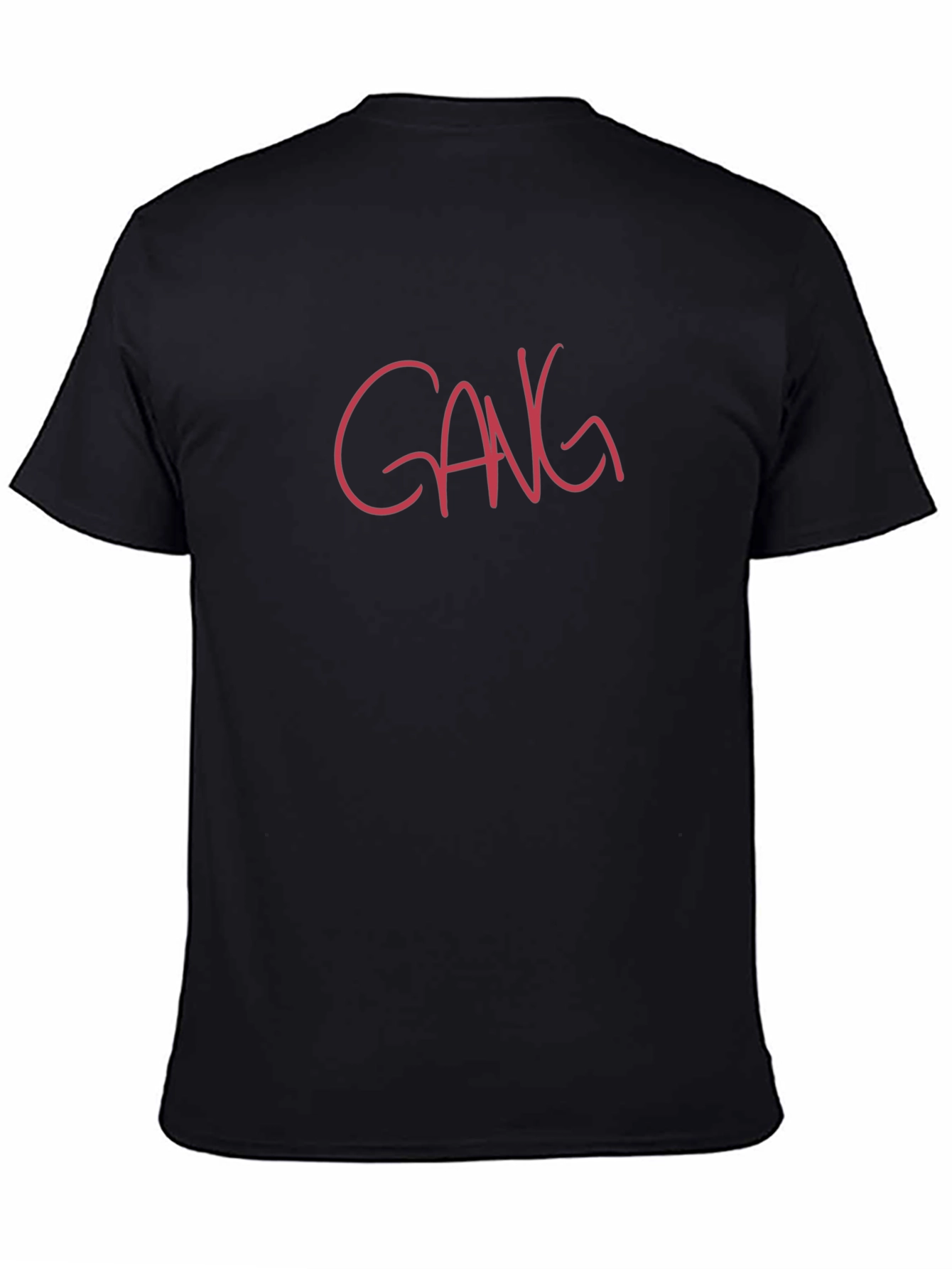 Black Gang Graphic Tee - Casual Streetwear