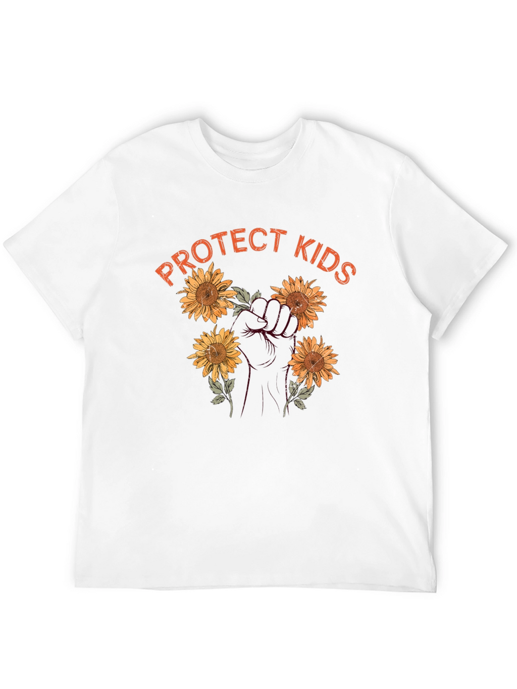 Protect Kids Sunflower Graphic Tee
