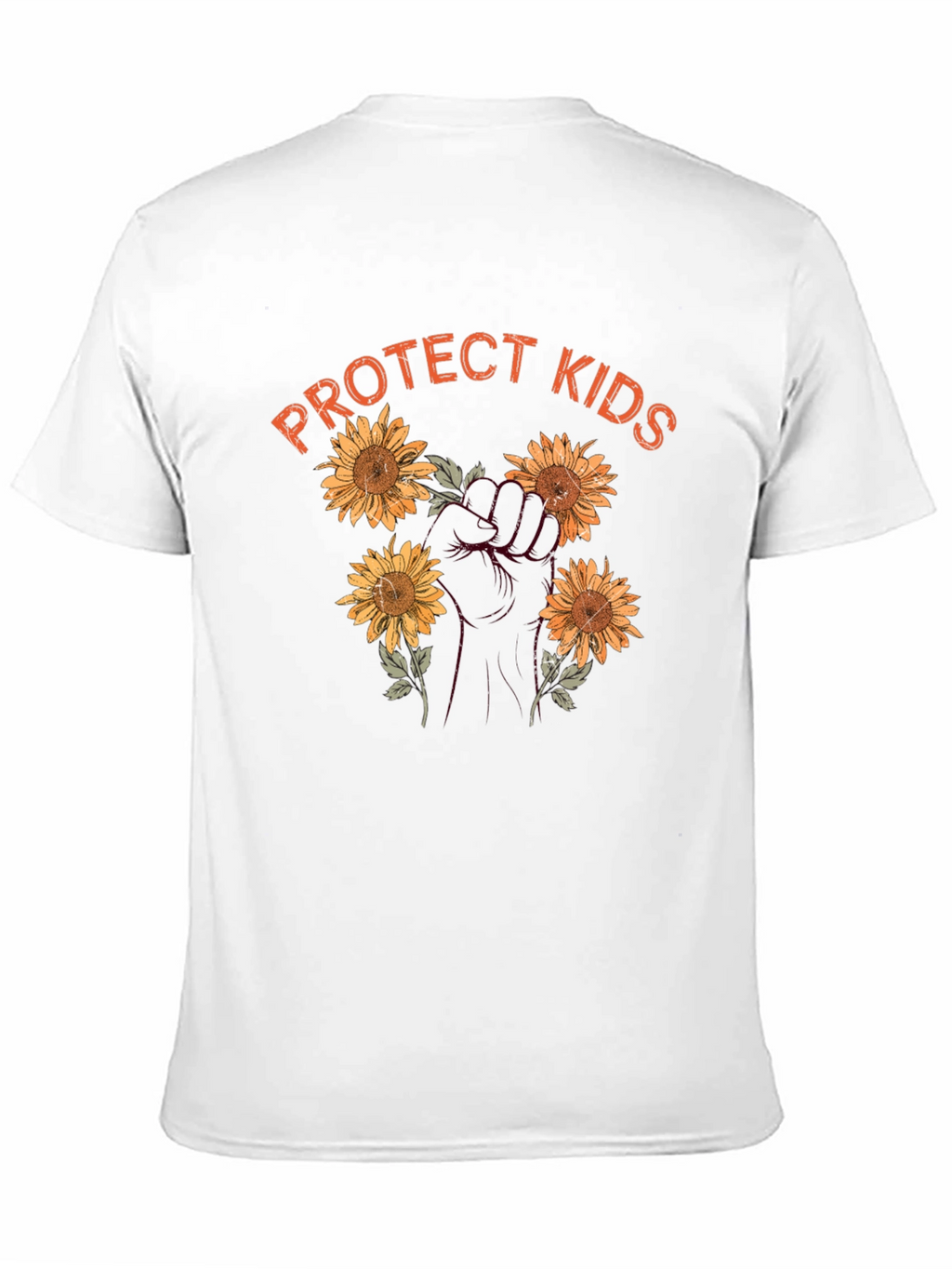 Protect Kids Sunflower Graphic Tee