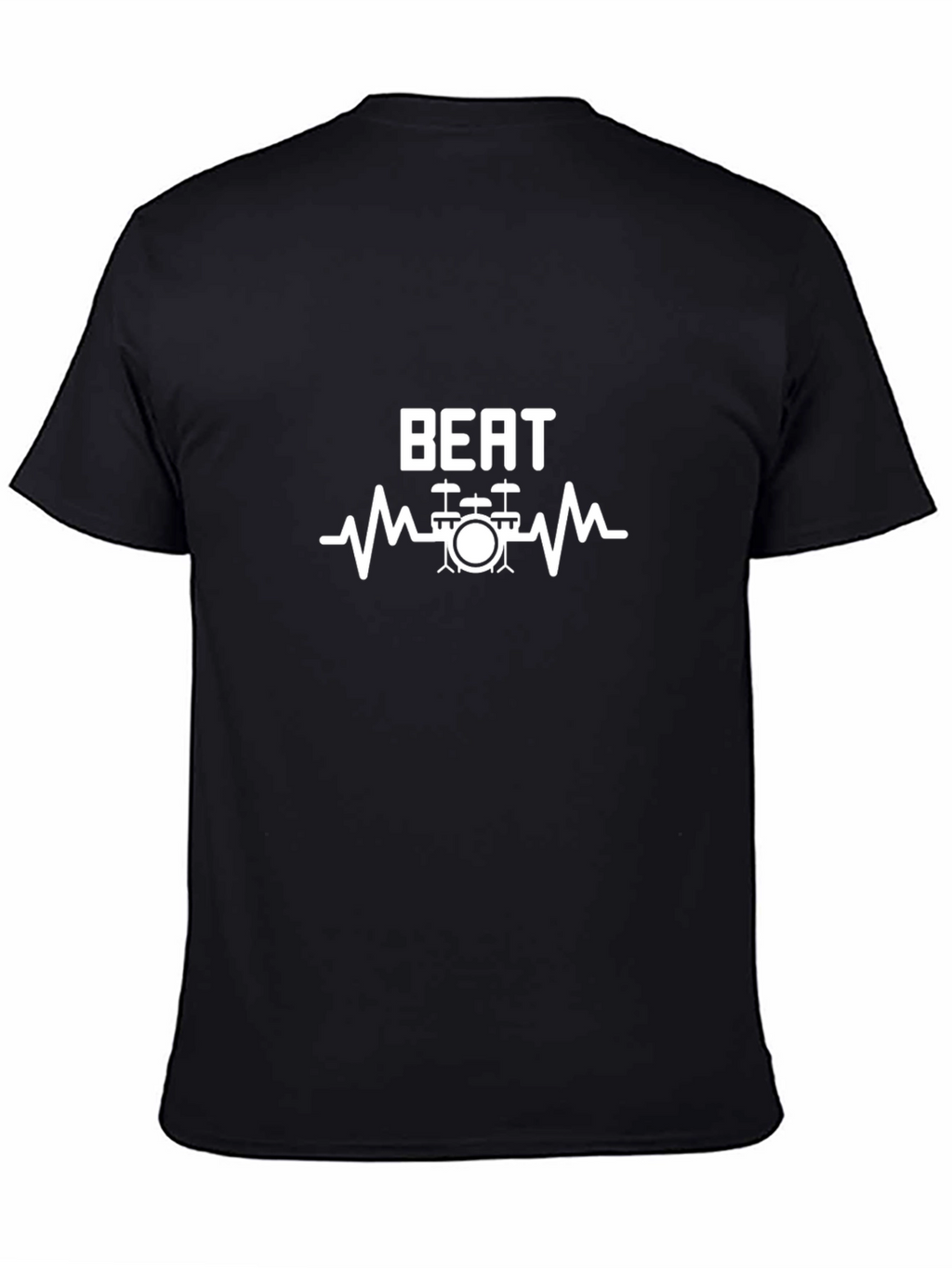 Beat Drum Heartbeat Graphic Tee