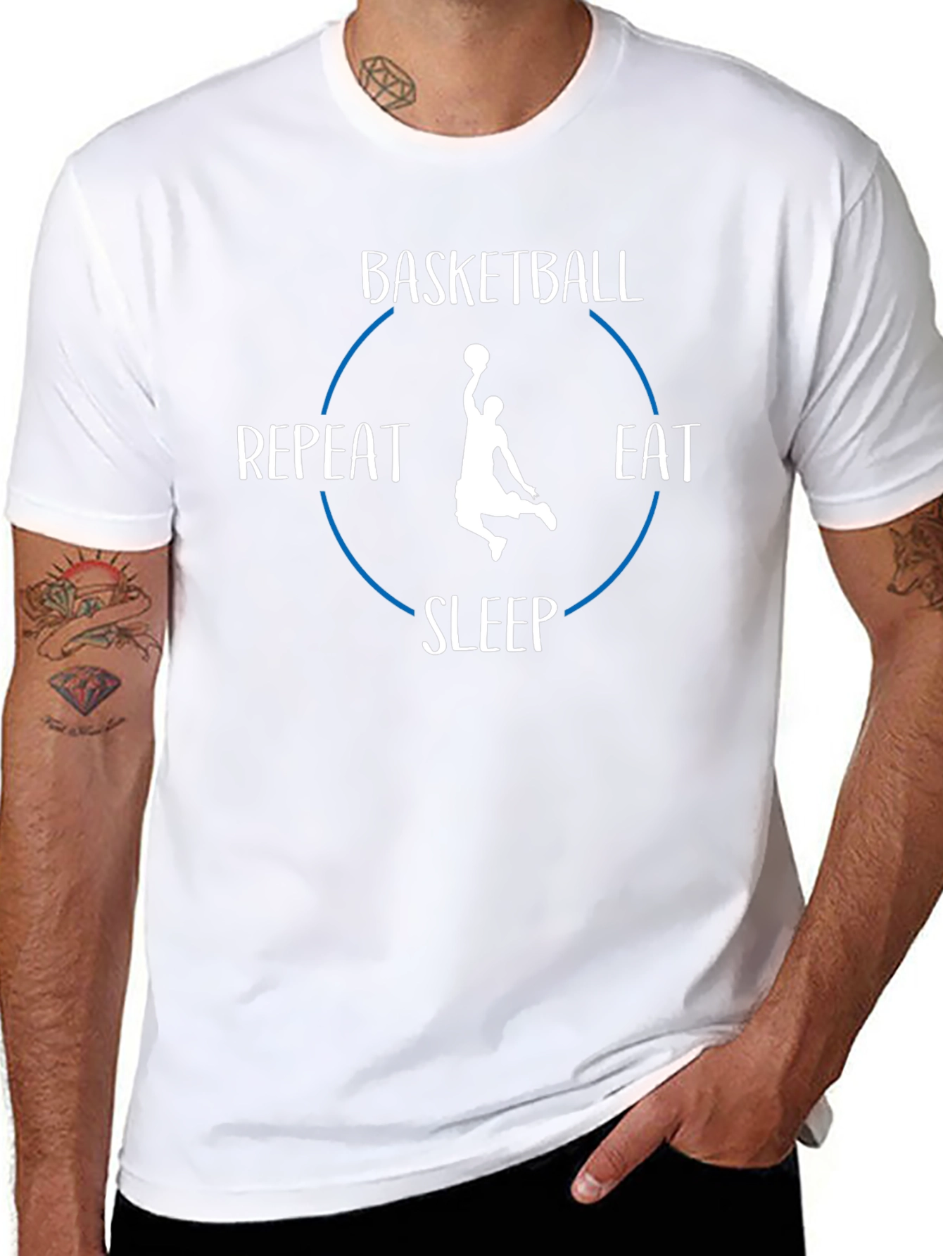 Basketball Eat Sleep Repeat T-Shirt