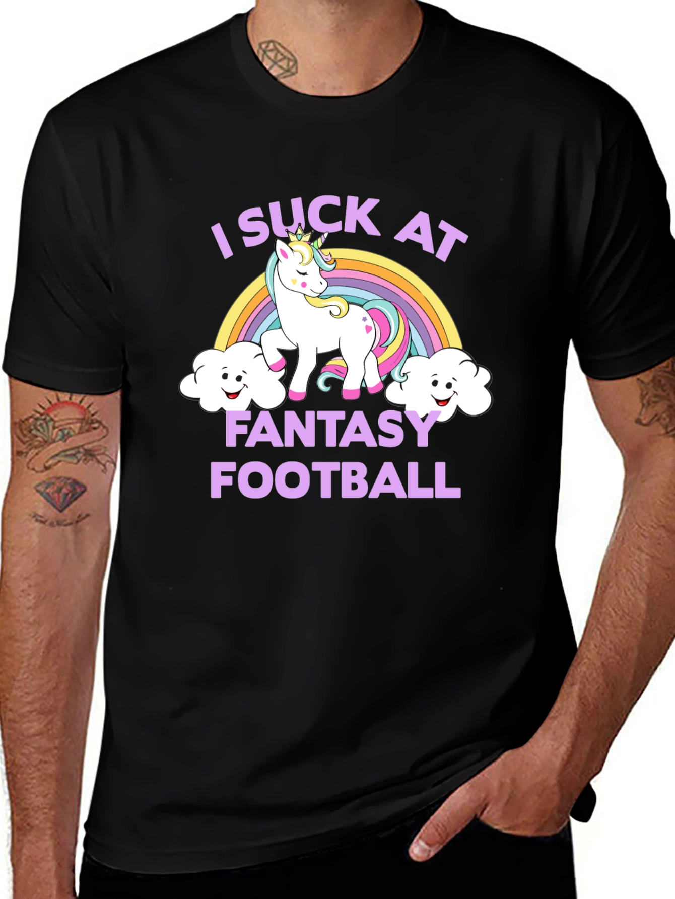 Fantasy Football Unicorn T-Shirt