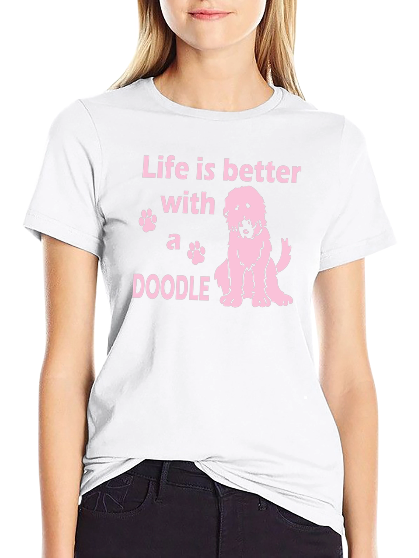 Life is Better With A Doodle T-Shirt