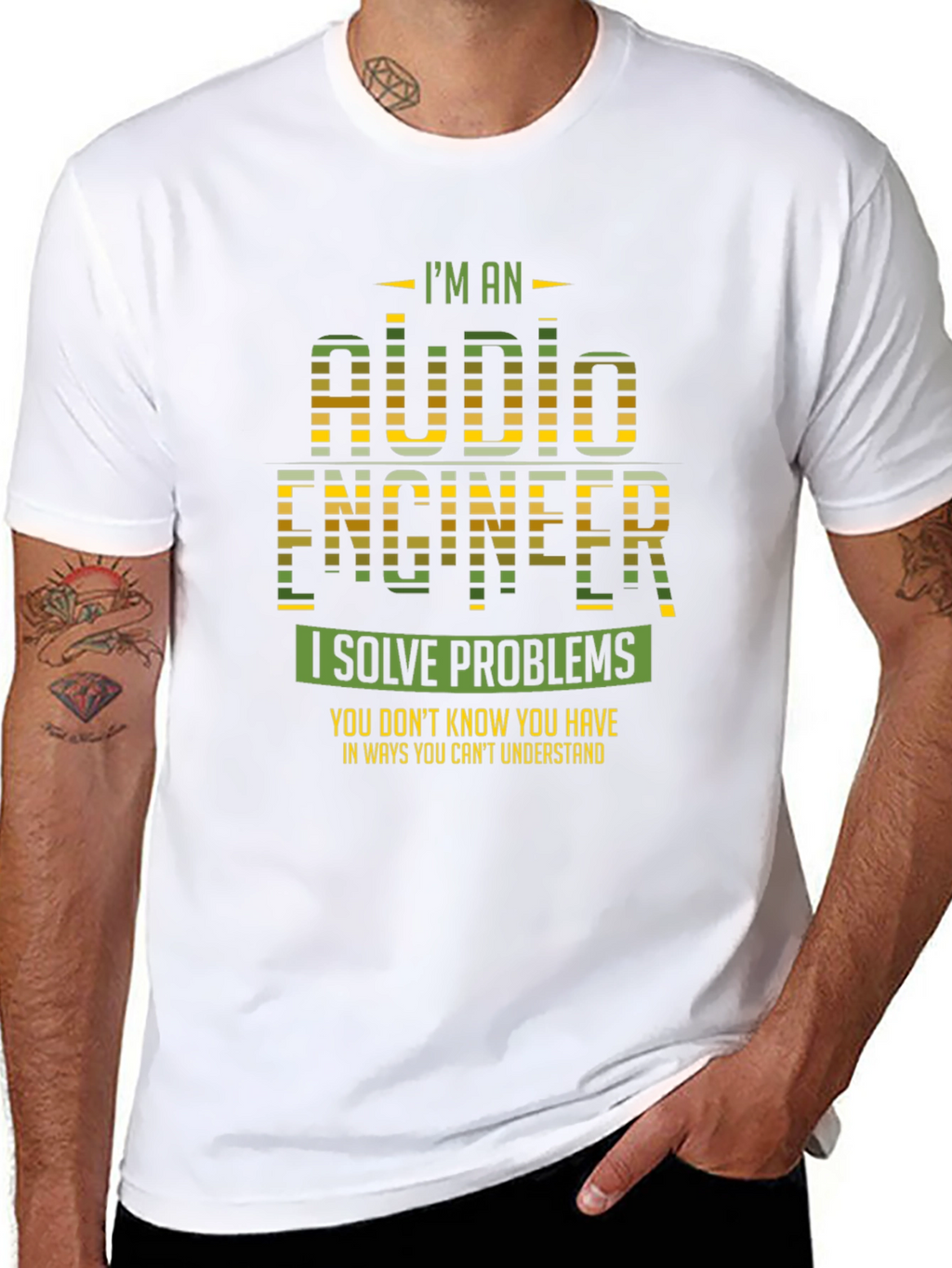 Audio Engineer Graphic T-Shirt