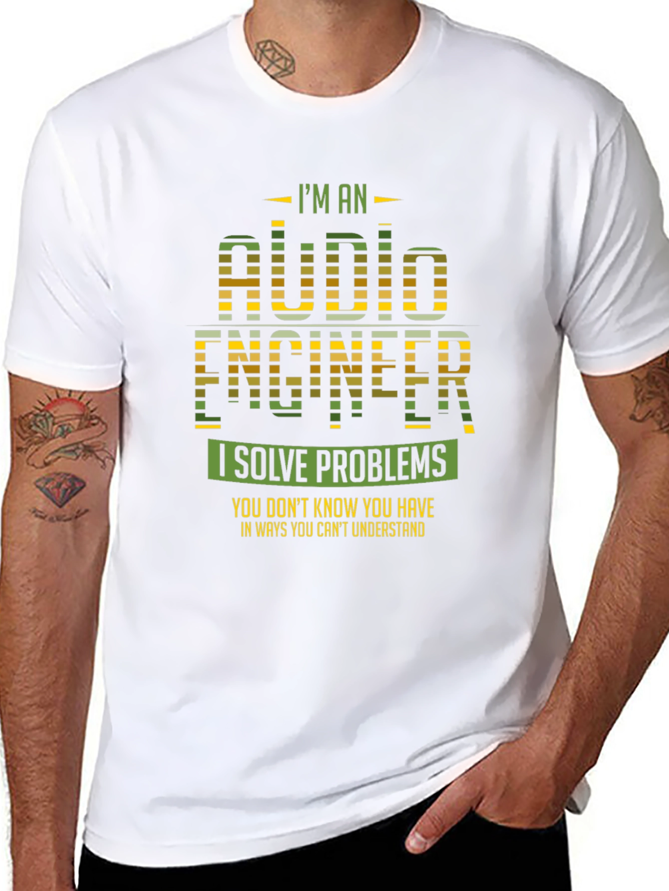 Audio Engineer Graphic T-Shirt