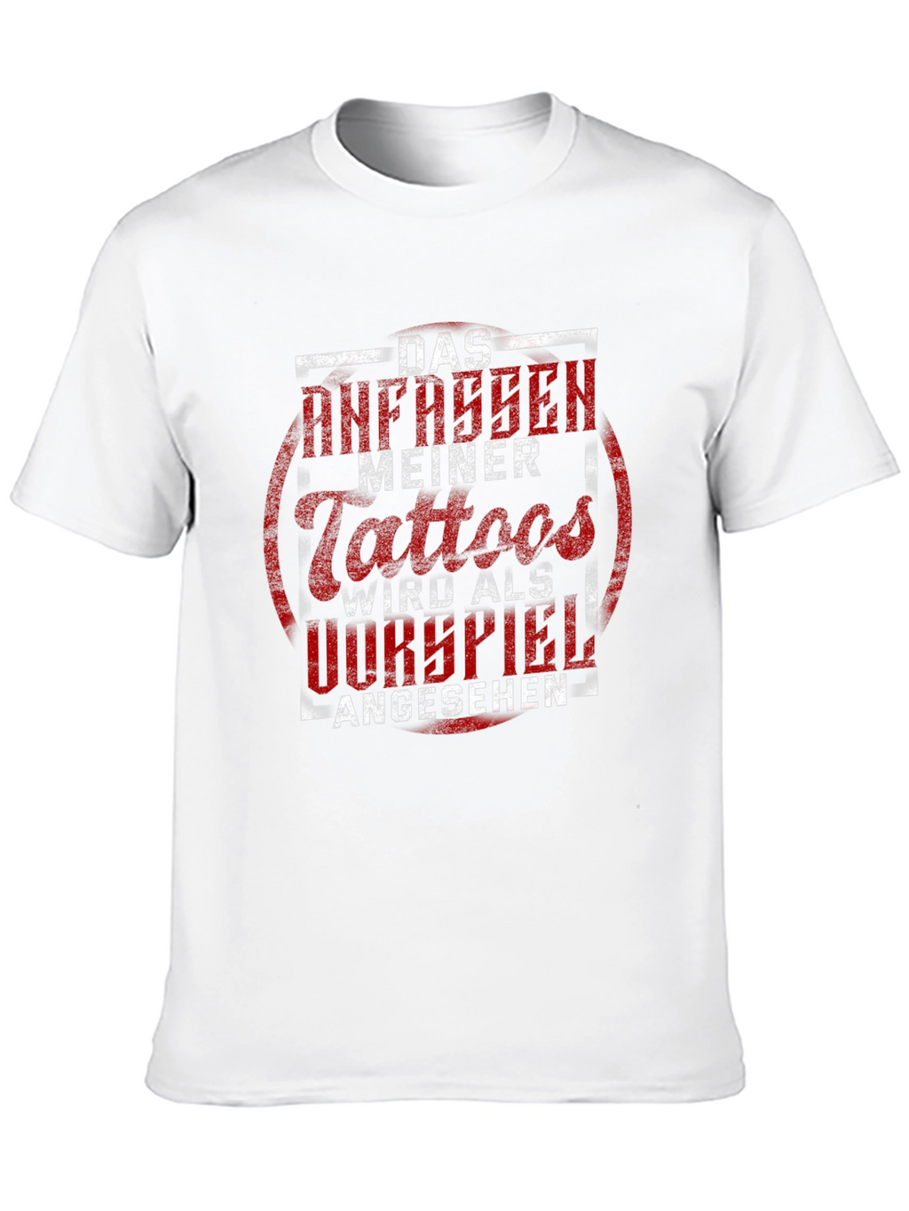 Tattoo T-Shirt - Do Not Touch My Tattoos