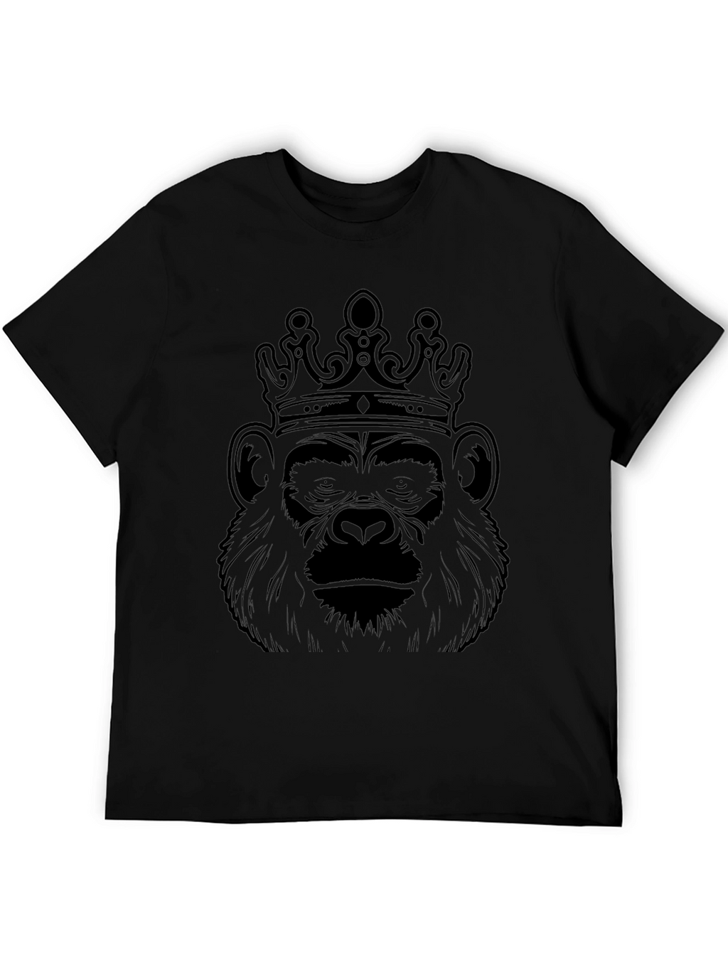 King Kong T-Shirt - Gorilla with Crown