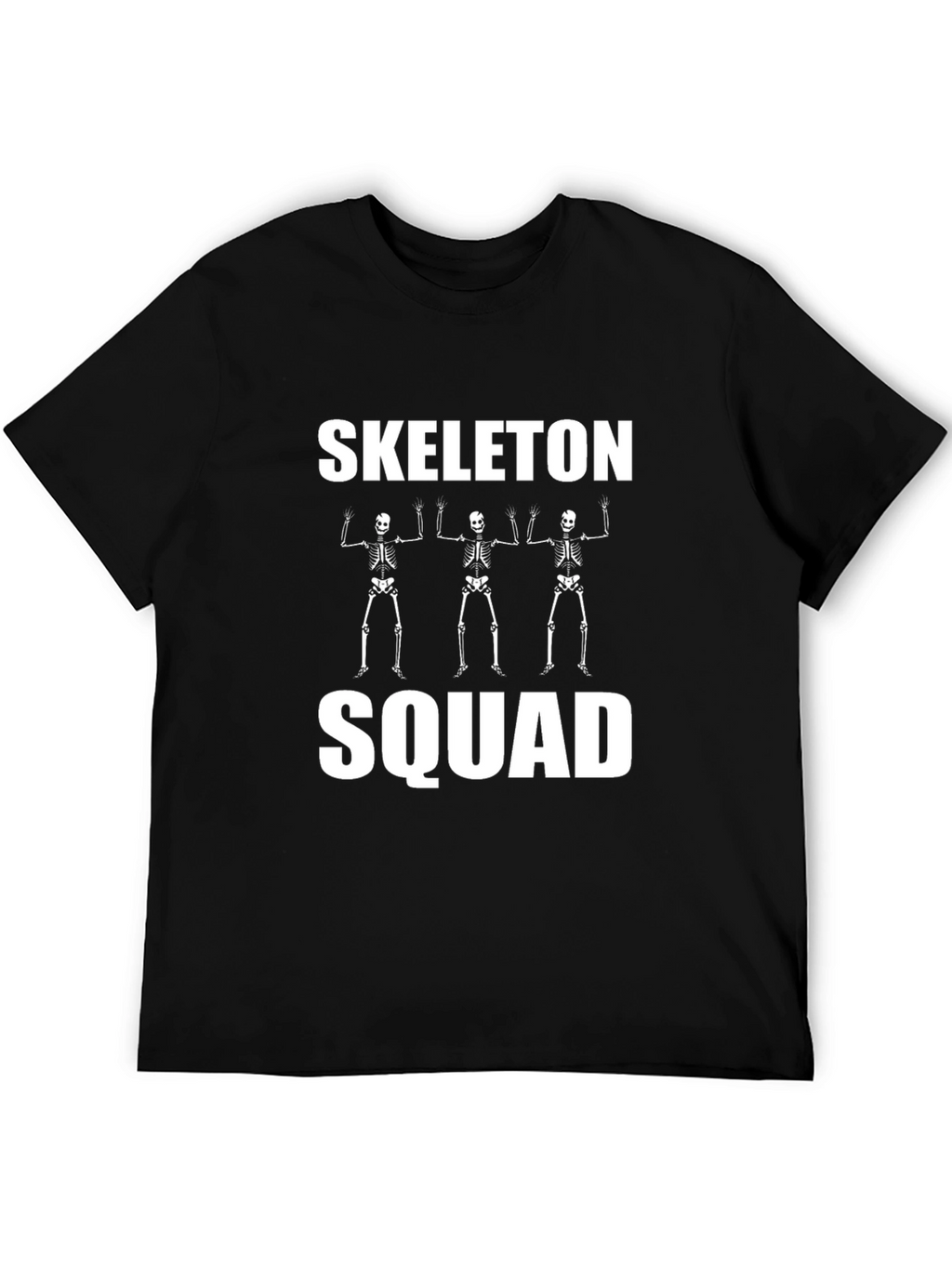 Skeleton Squad Graphic T-Shirt - Spooky Season Tee