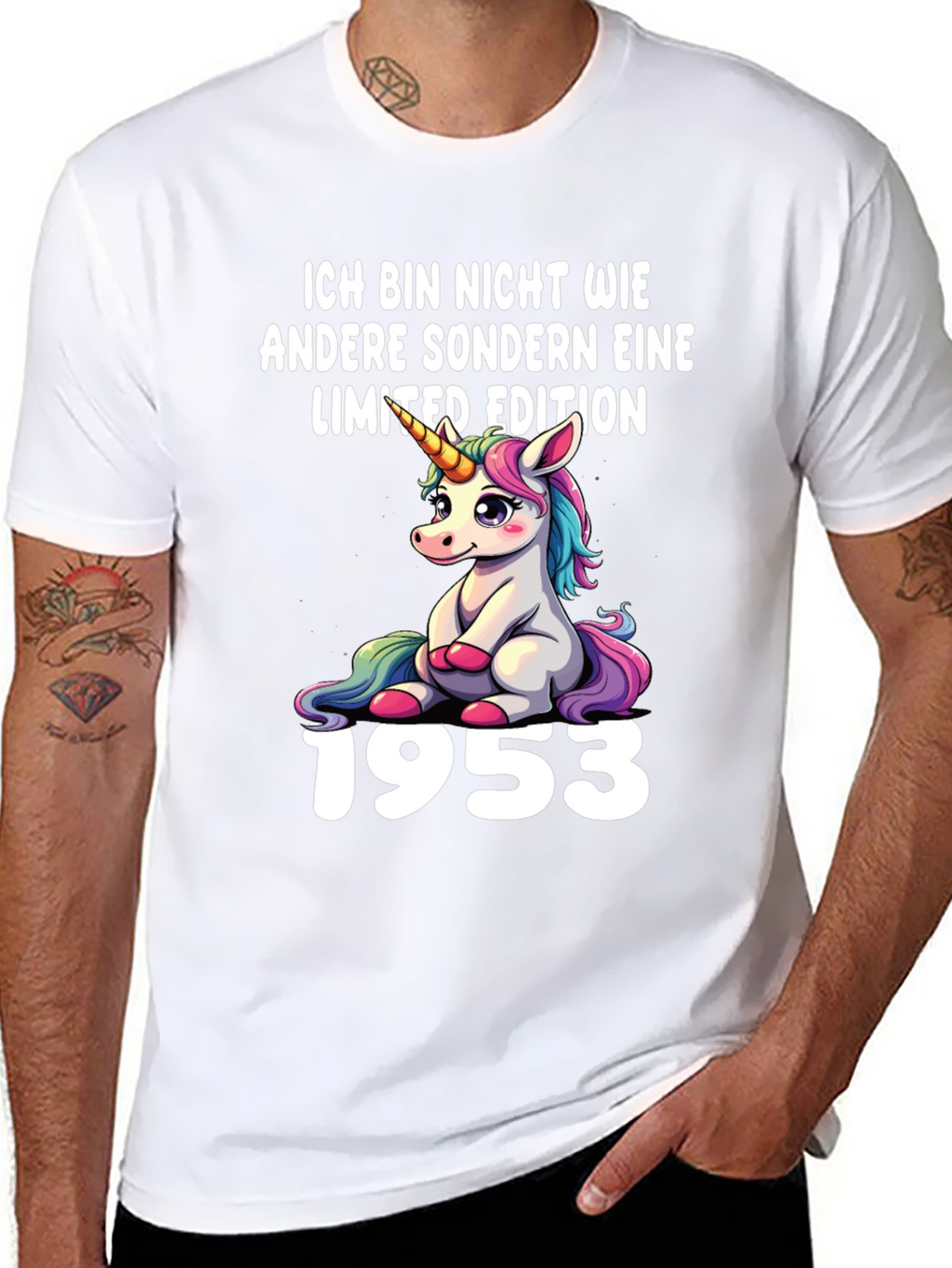 Limited Edition Unicorn 1953 Black T-Shirt
